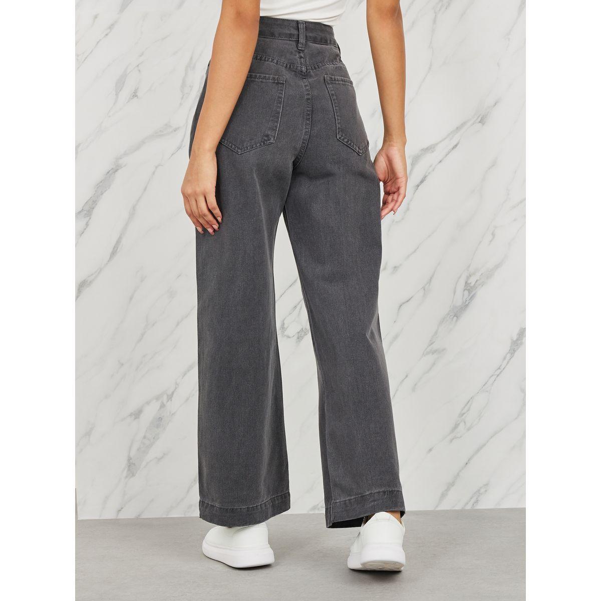 جينز بخصر عالي وقصة فضفاضة-women-clothing-bottoms-jeans-image-4
