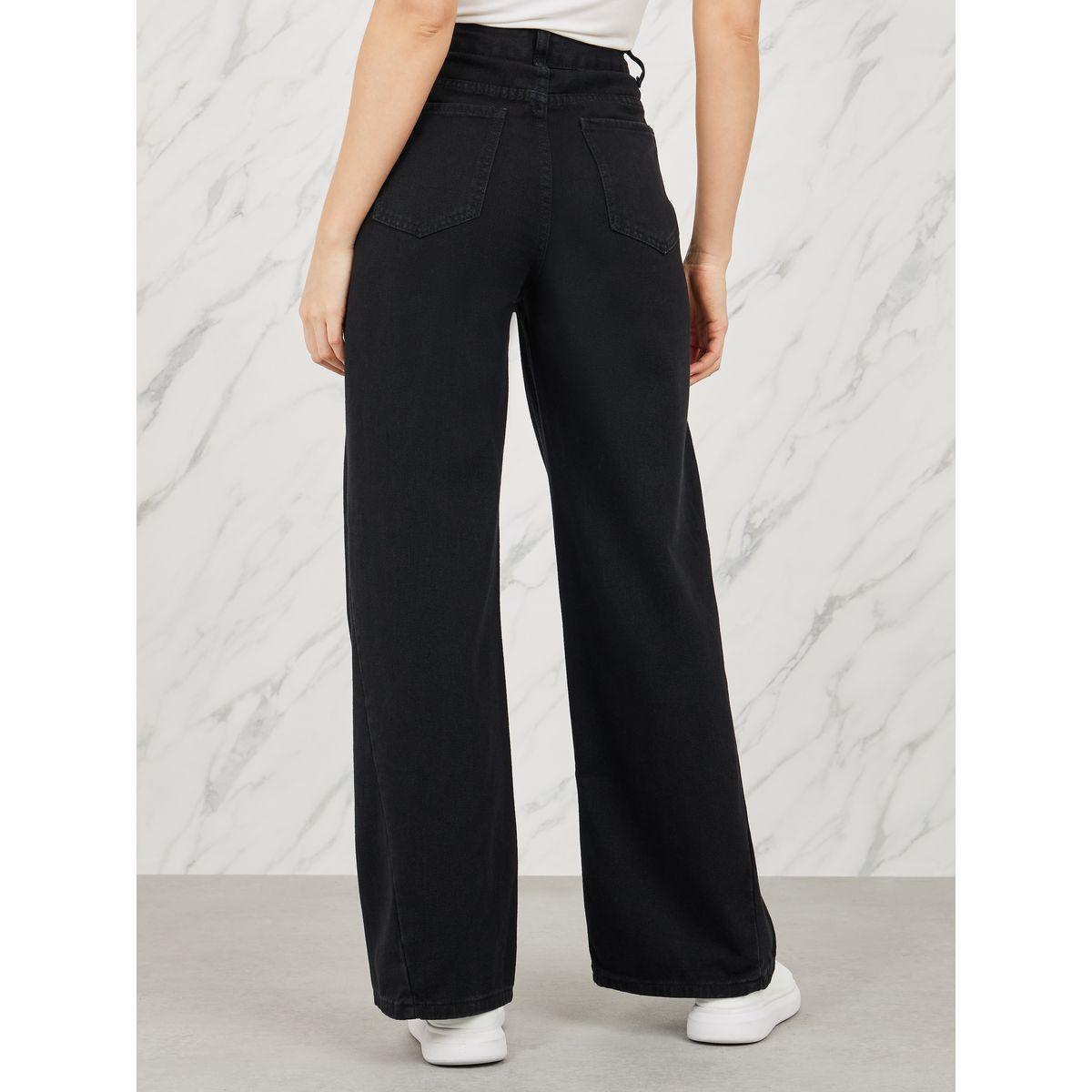 جينز بارجل واسعة وخصر عالي-women-clothing-bottoms-jeans-image-4