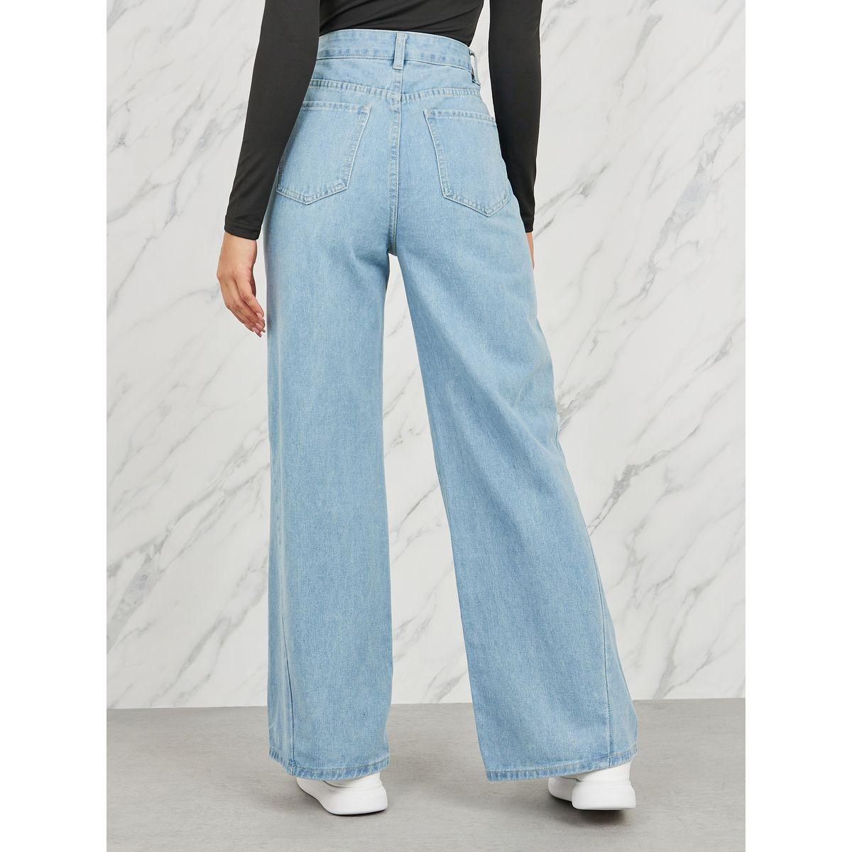جينز بارجل واسعة وخصر عالي-women-clothing-bottoms-jeans-image-4
