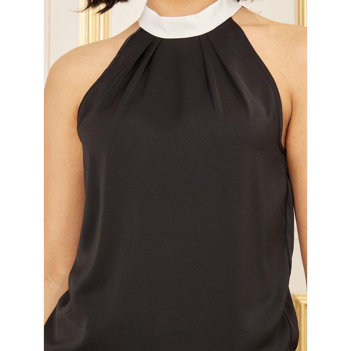 بلوزة سادة بياقة هولتر-women-clothing-shirtsandblouses-blouses-image-2