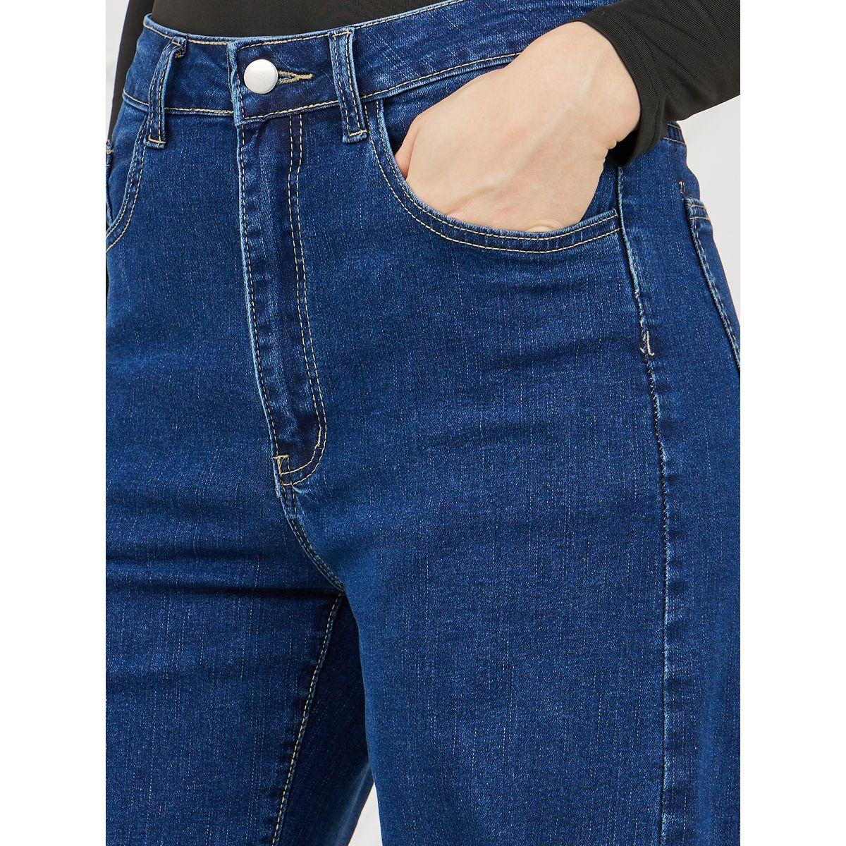 Styli High Rise Flared Hem Ankle Length Jeans-women-clothing-bottoms-jeans-image-3
