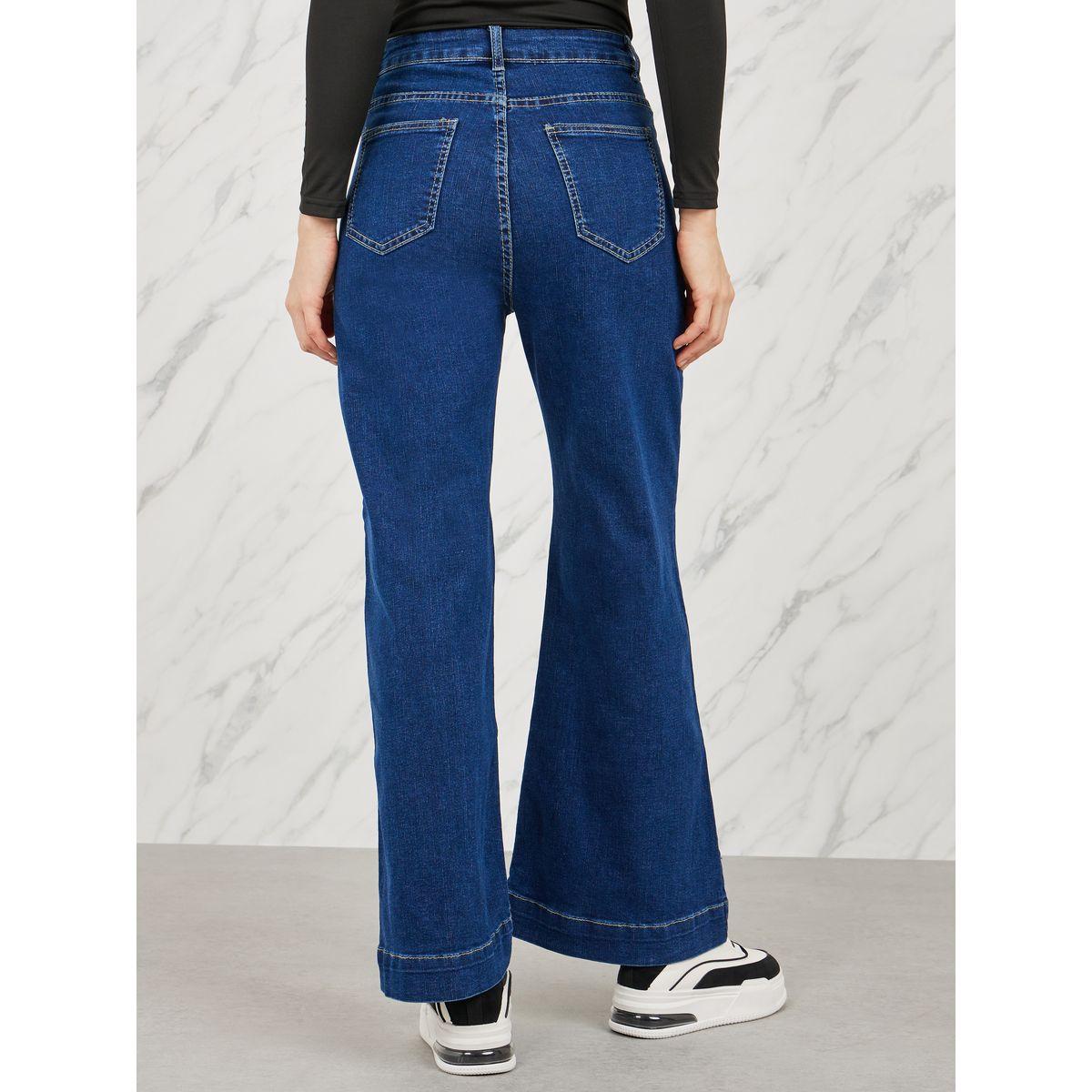 Styli High Rise Flared Hem Ankle Length Jeans-women-clothing-bottoms-jeans-image-4