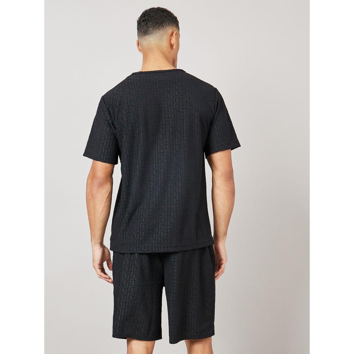 مجموعة من شورت وتيشيرت بأكمام قصيرة-men-clothing-nightwear-sets-image-6