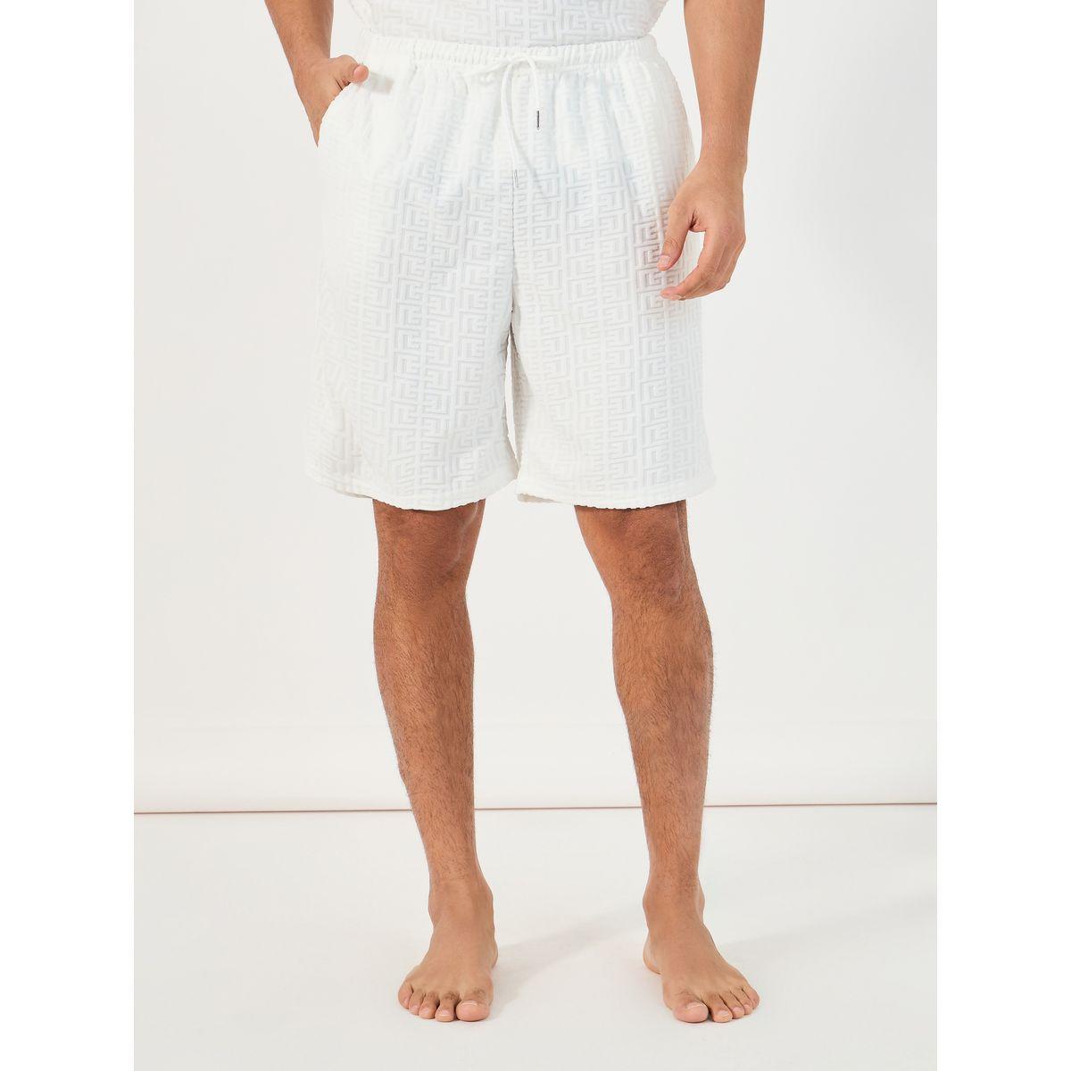 مجموعة من شورت وتيشيرت بأكمام قصيرة-men-clothing-nightwear-sets-image-4