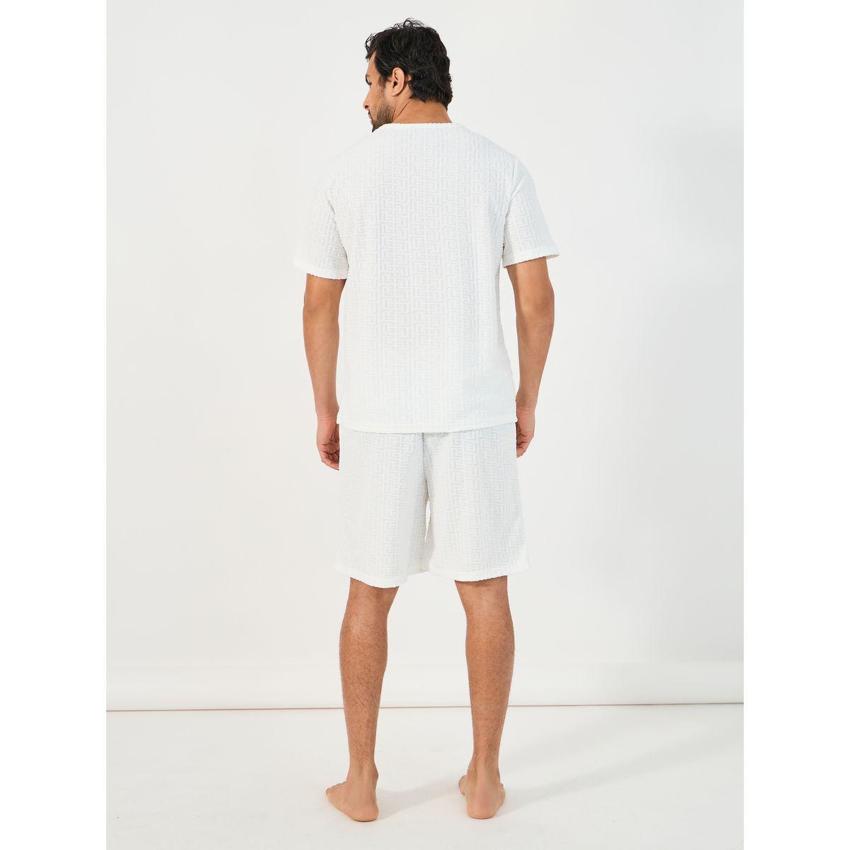مجموعة من شورت وتيشيرت بأكمام قصيرة-men-clothing-nightwear-sets-image-5