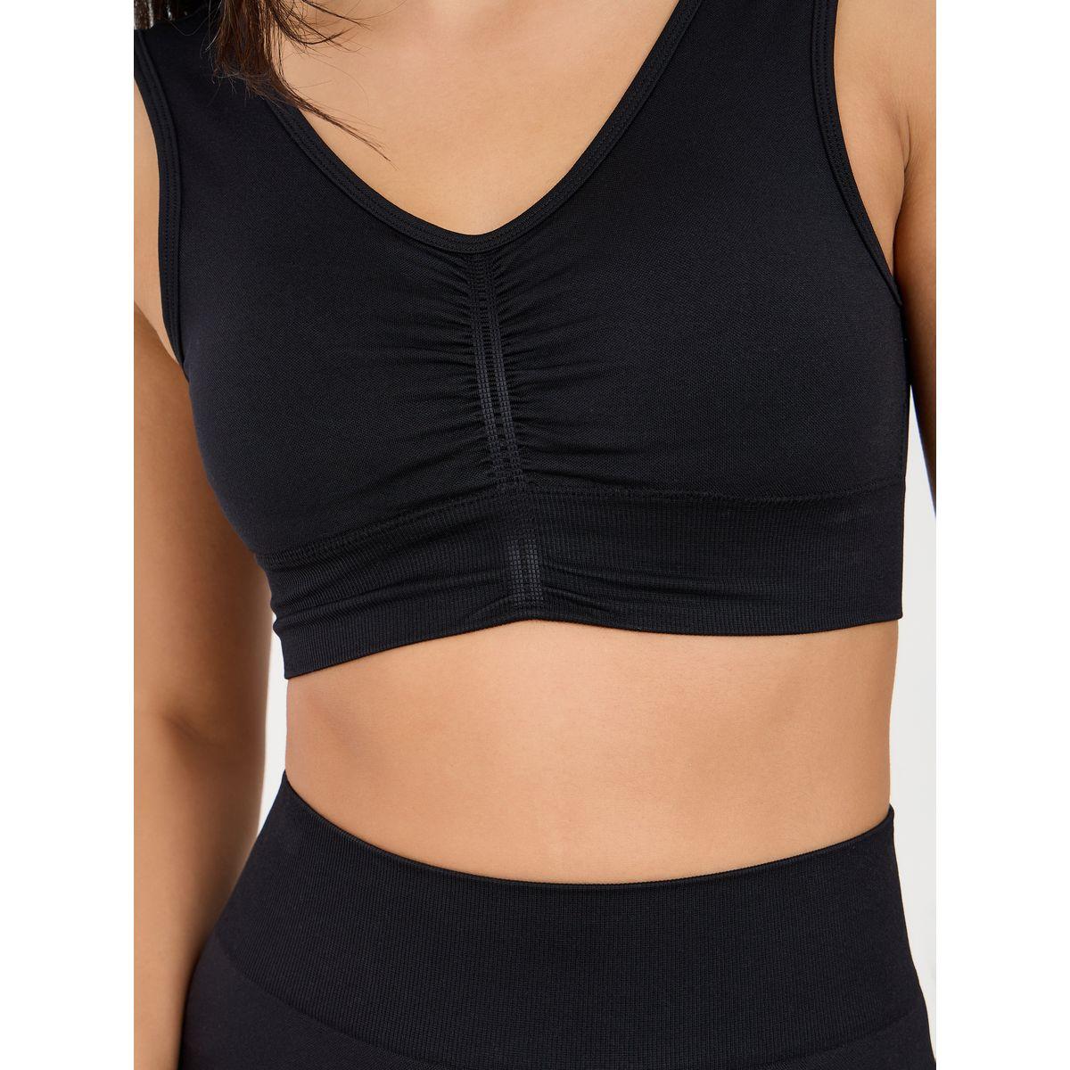 مجموعة من (ليقنز + صدرية )-sports-women-clothing-trackpantsandtracksuits-image-3