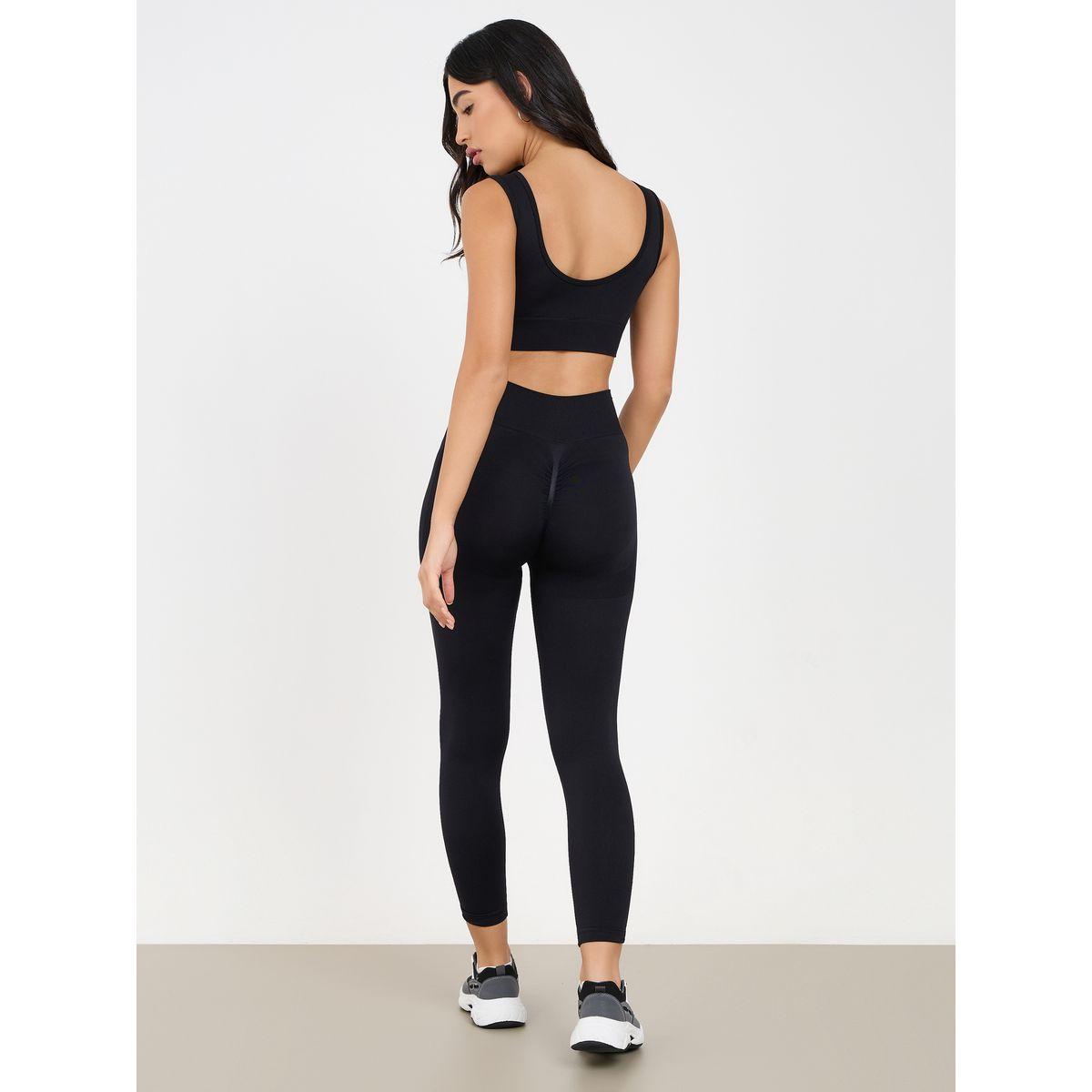 مجموعة من (ليقنز + صدرية )-sports-women-clothing-trackpantsandtracksuits-image-7