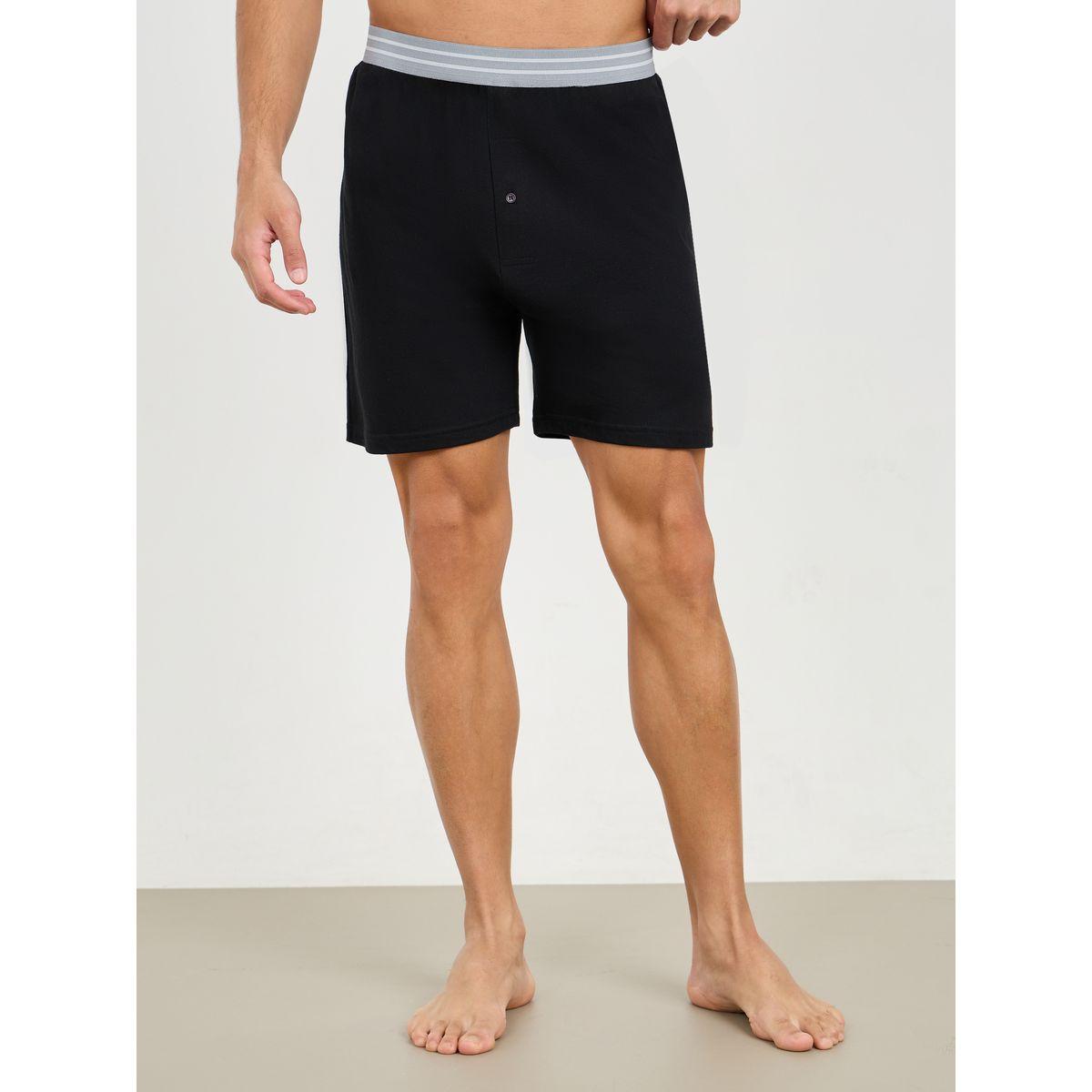 Styli Unwind Pack of 2 - Striped Elasticated Waistband Knitted Boxer-men-clothing-innerwear-underwear-image-2