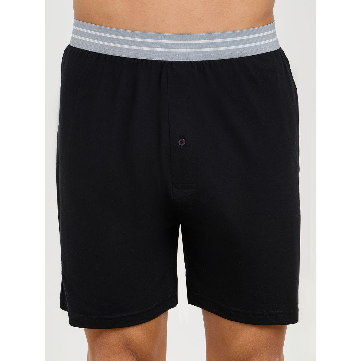 Styli Unwind Pack of 2 - Striped Elasticated Waistband Knitted Boxer-men-clothing-innerwear-underwear-image-3
