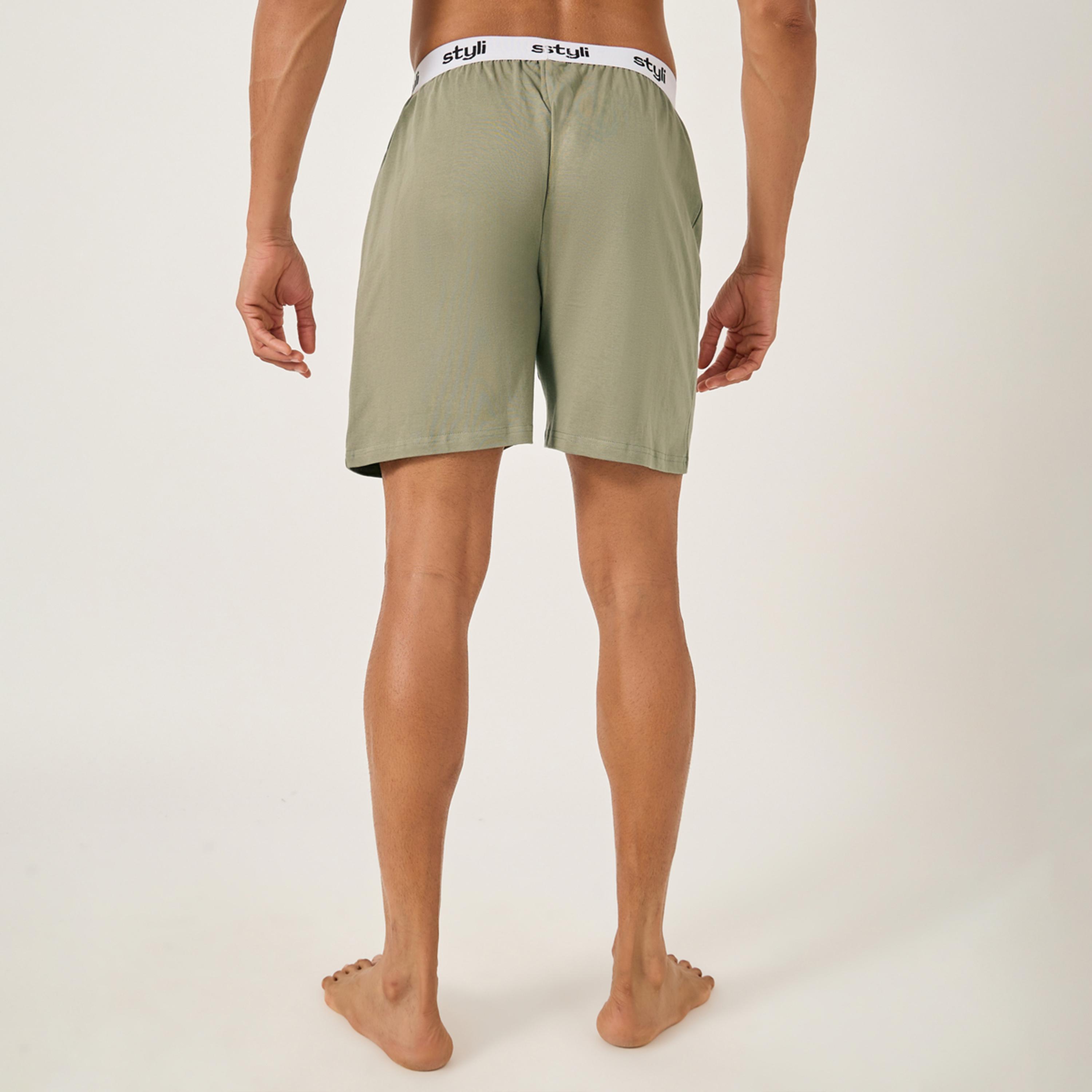 Styli Pack of 2 - Knitted Boxer With Elasticated Waistband-men-clothing-innerwear-underwear-image-5