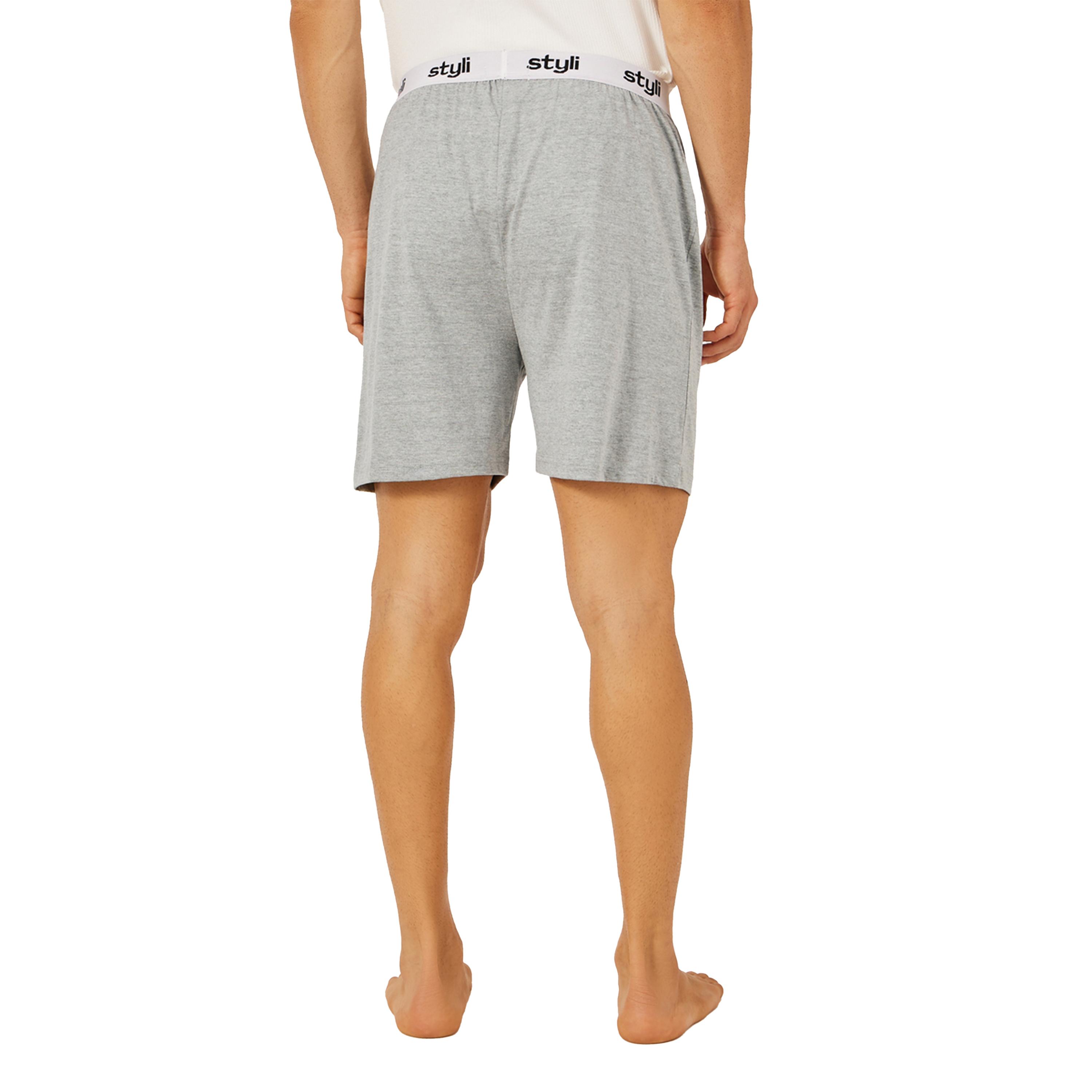 Styli Pack of 2 - Knitted Boxer With Elasticated Waistband-men-clothing-innerwear-underwear-image-5
