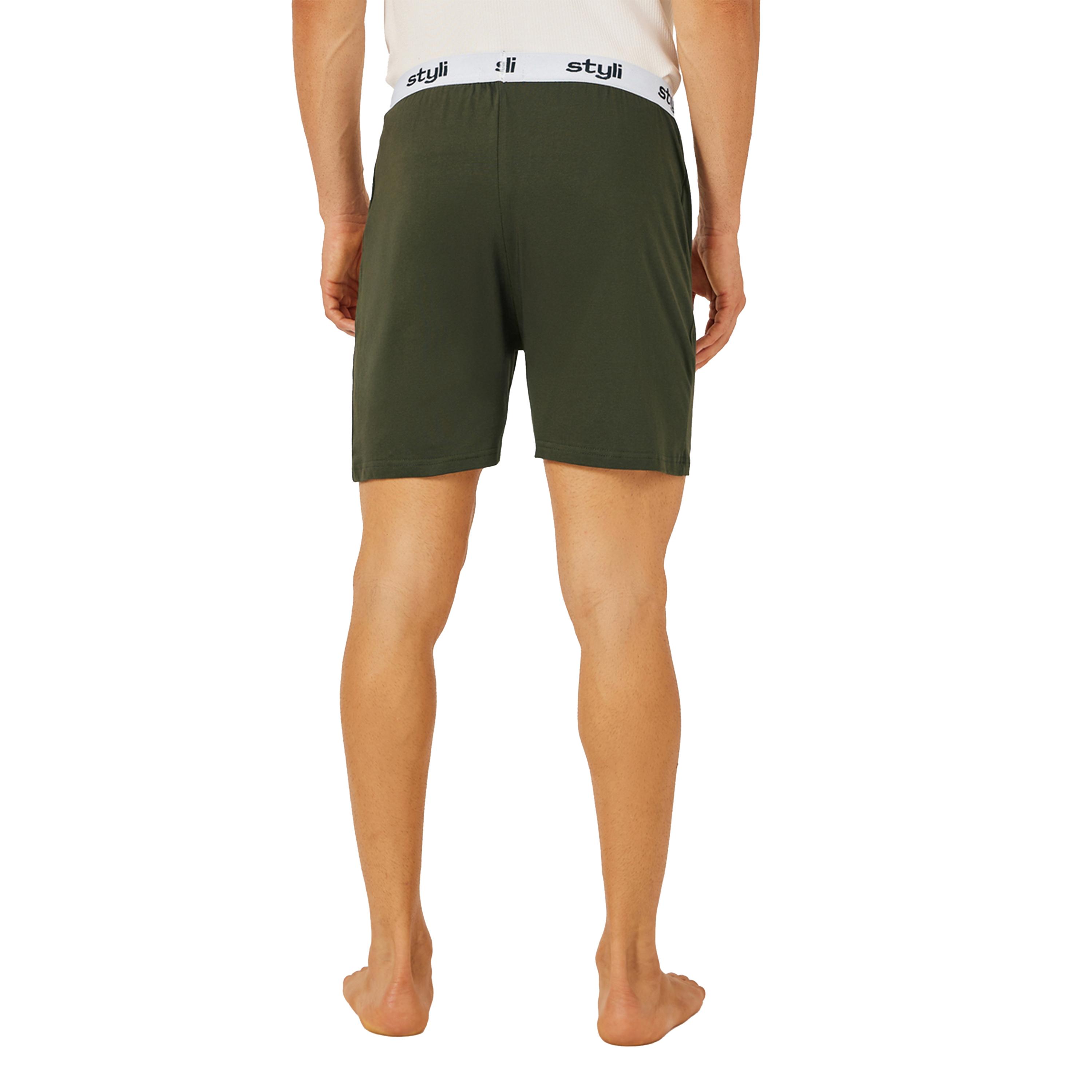 Styli Pack of 2 - Knitted Boxer With Elasticated Waistband-men-clothing-innerwear-underwear-image-5