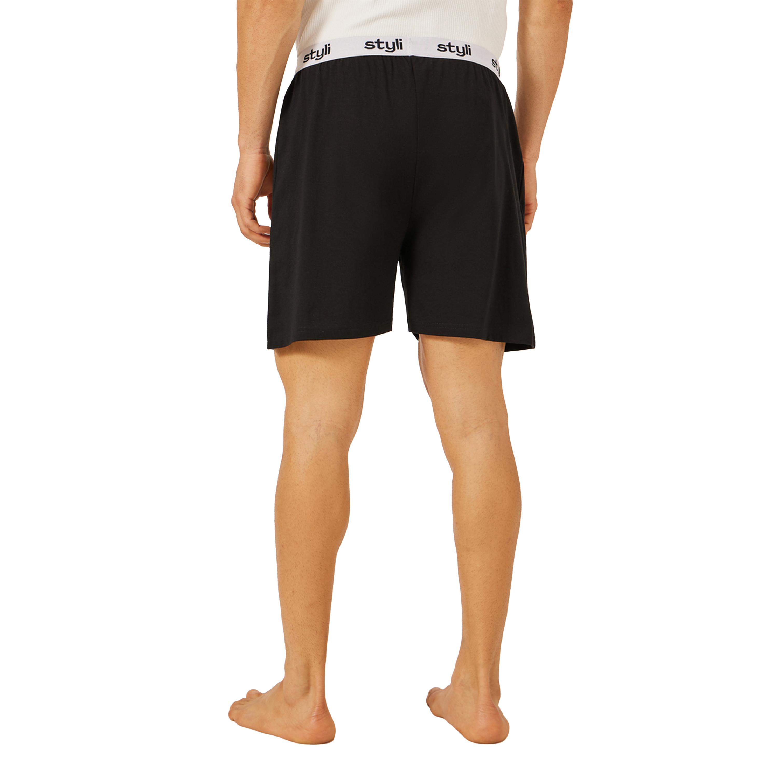 Styli Pack of 2 - Knitted Boxer With Elasticated Waistband-men-clothing-innerwear-underwear-image-5