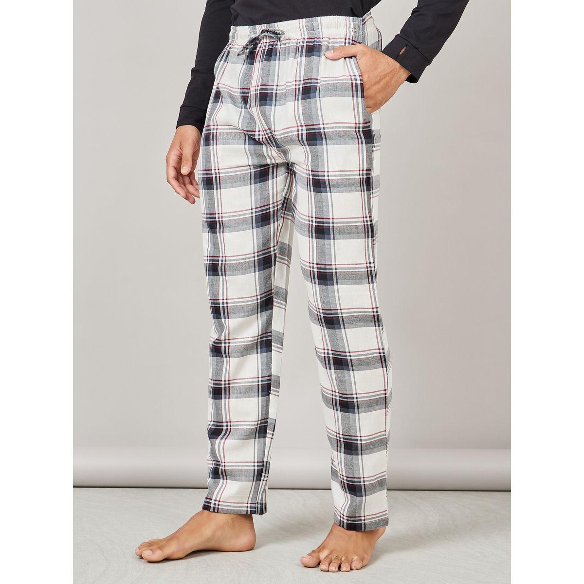 Styli Unwind Checkered Woven Straight Pyjama-men-clothing-nightwear-pyjamaandshorts-image-1