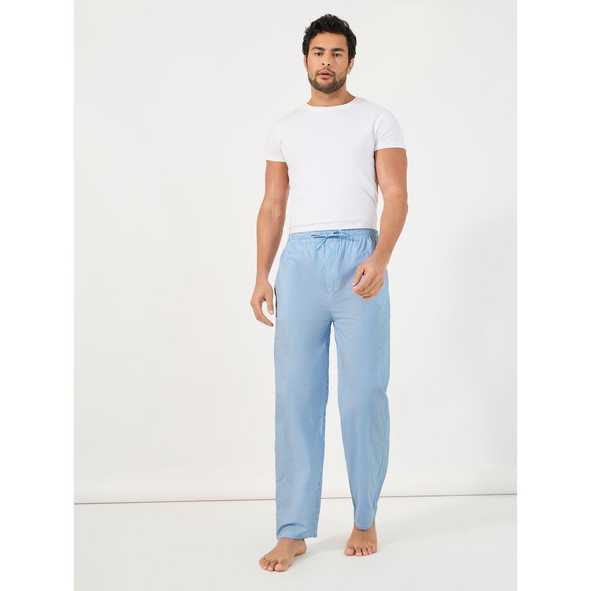 Styli Unwind Striped Woven Straight Pyjama-men-clothing-nightwear-pyjamaandshorts-image-2
