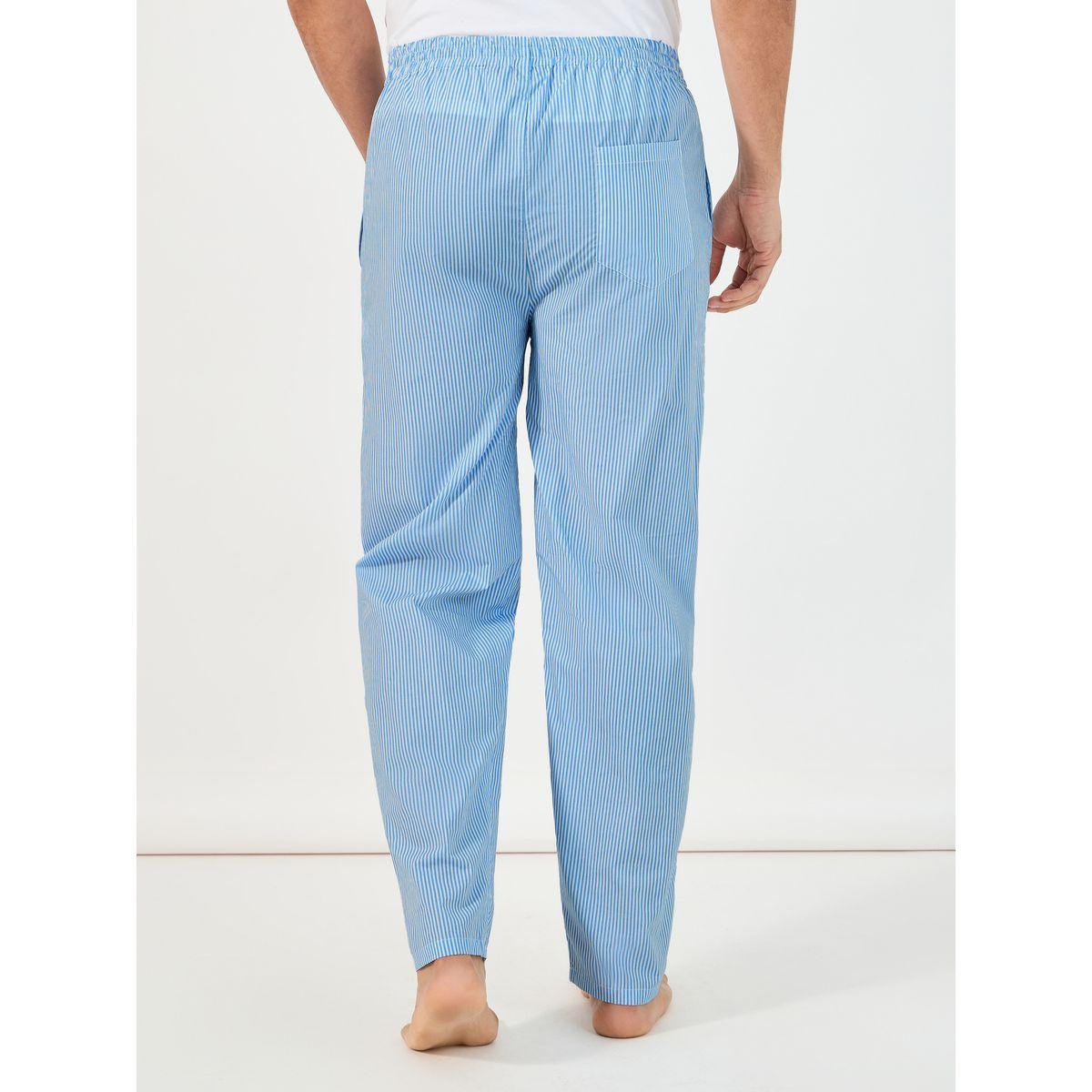 Styli Unwind Striped Woven Straight Pyjama-men-clothing-nightwear-pyjamaandshorts-image-4