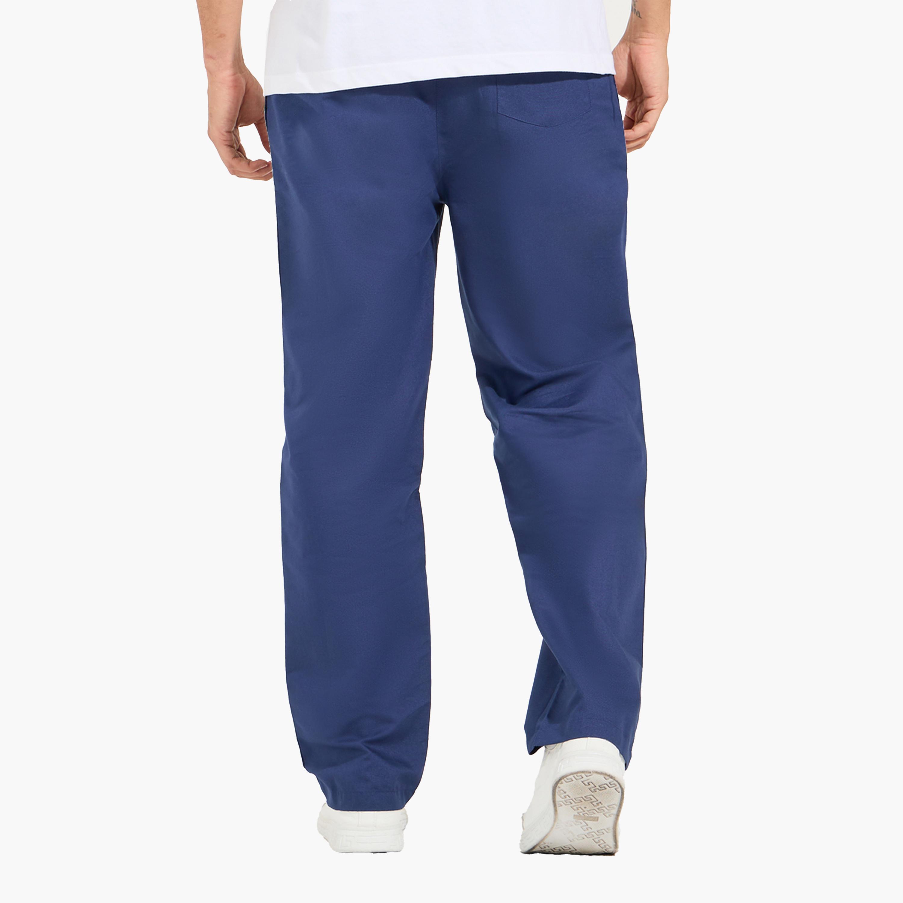 Styli Solid Woven Straight Pyjama-men-clothing-nightwear-pyjamaandshorts-image-4