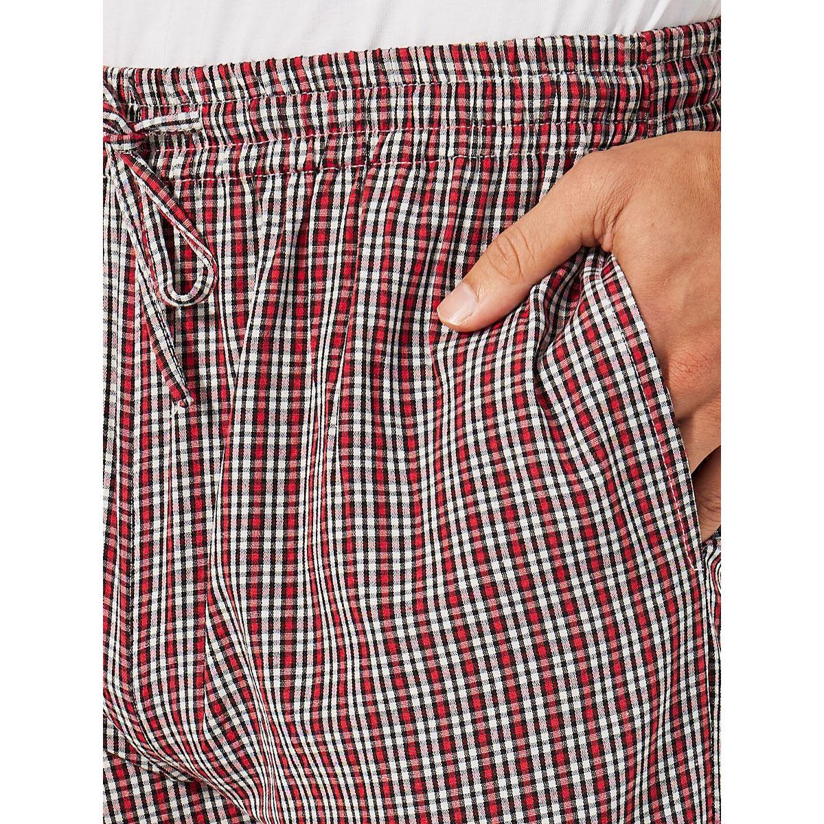 Styli Unwind Woven Check Straight  Pajama-men-clothing-nightwear-pyjamaandshorts-image-3