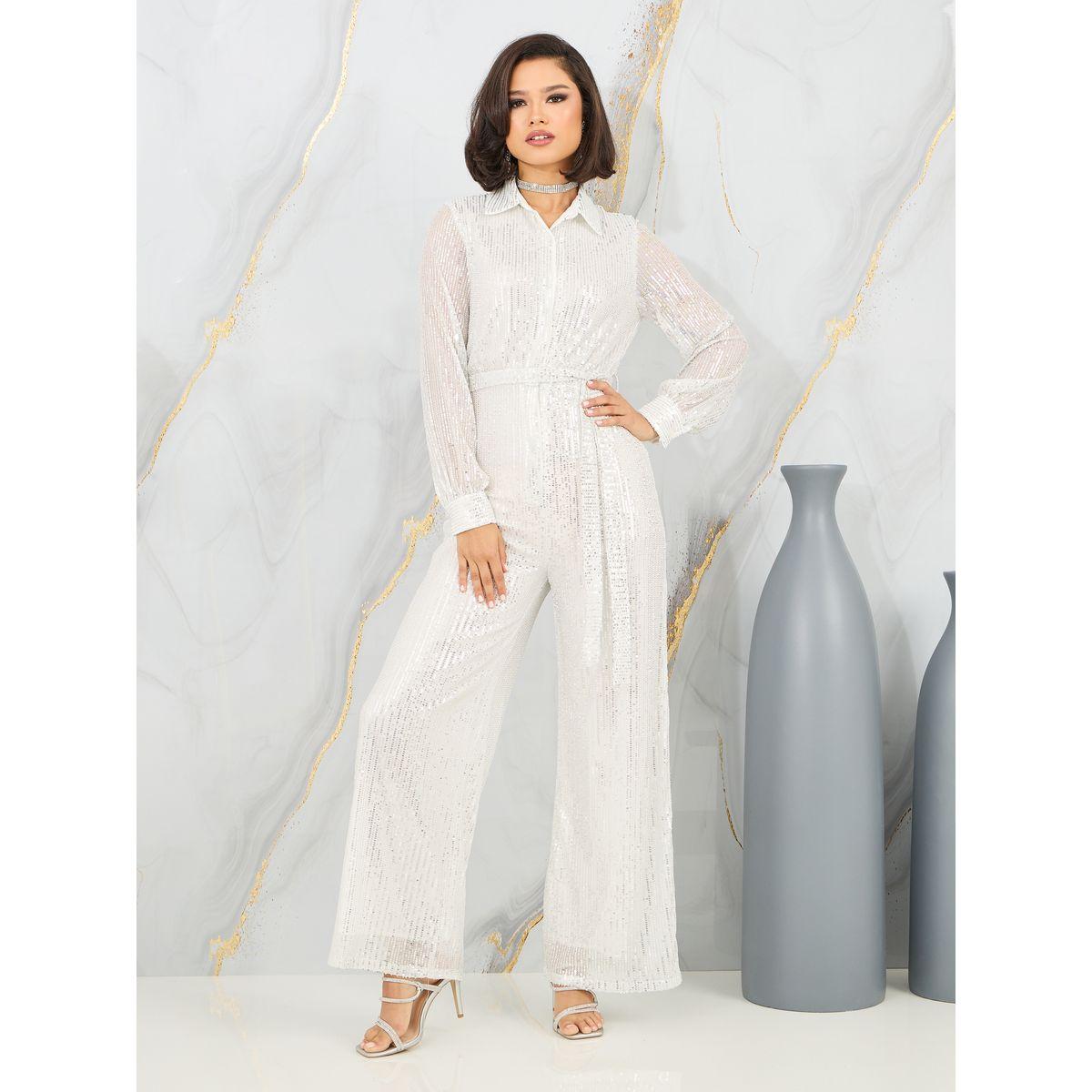 جمبسوت مزين بالترتر مع أرجل واسعة-women-clothing-jumpsuits-image-1