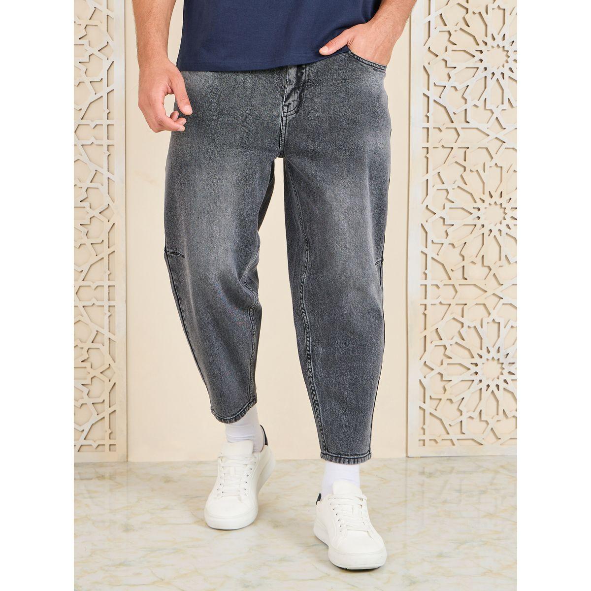 Styli Mid Wash Balloon Fit Knee Dart Jeans-men-clothing-bottoms-jeans-image-1