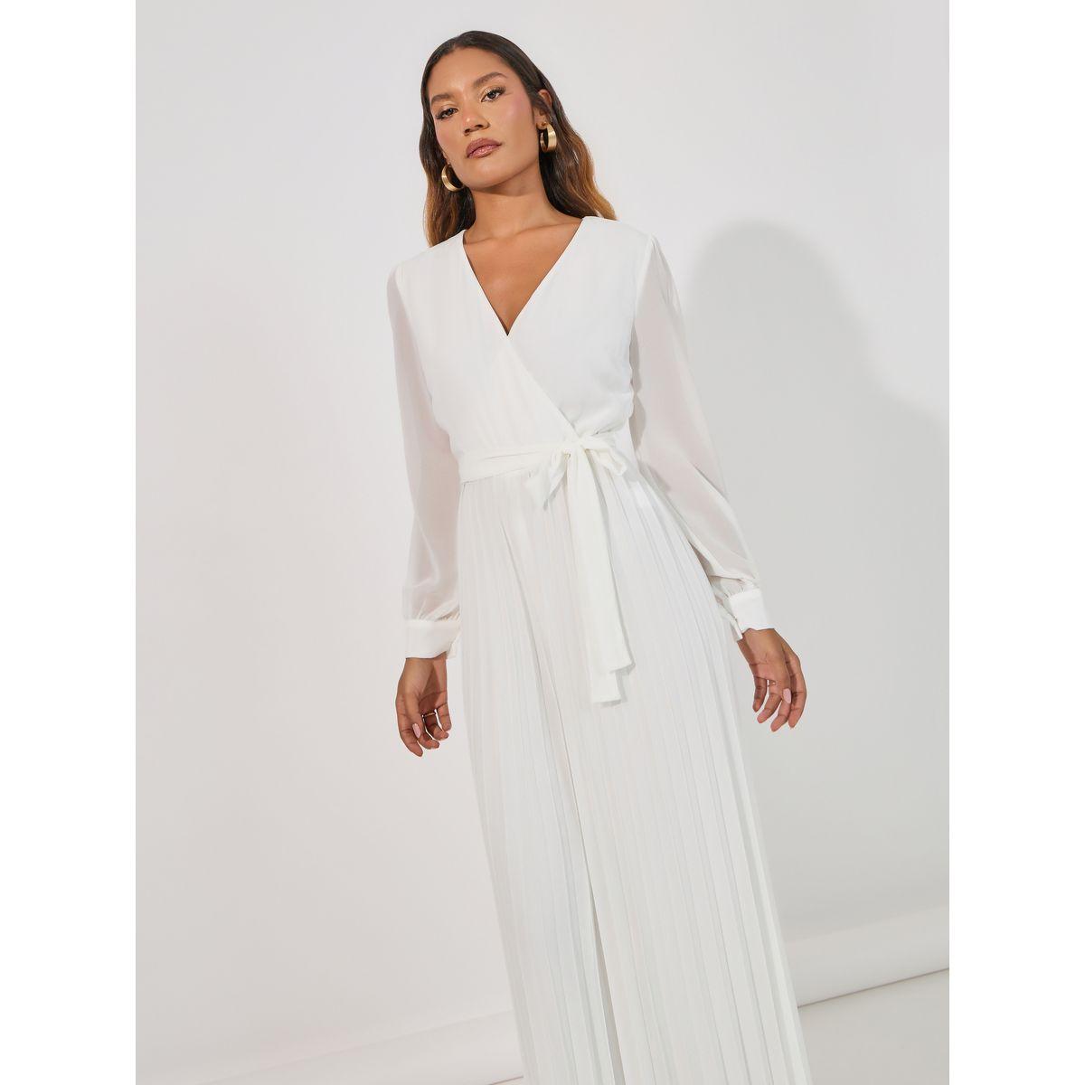Styli Wide Leg Pleated Chiffon Jumpsuit-women-clothing-jumpsuits-image-4