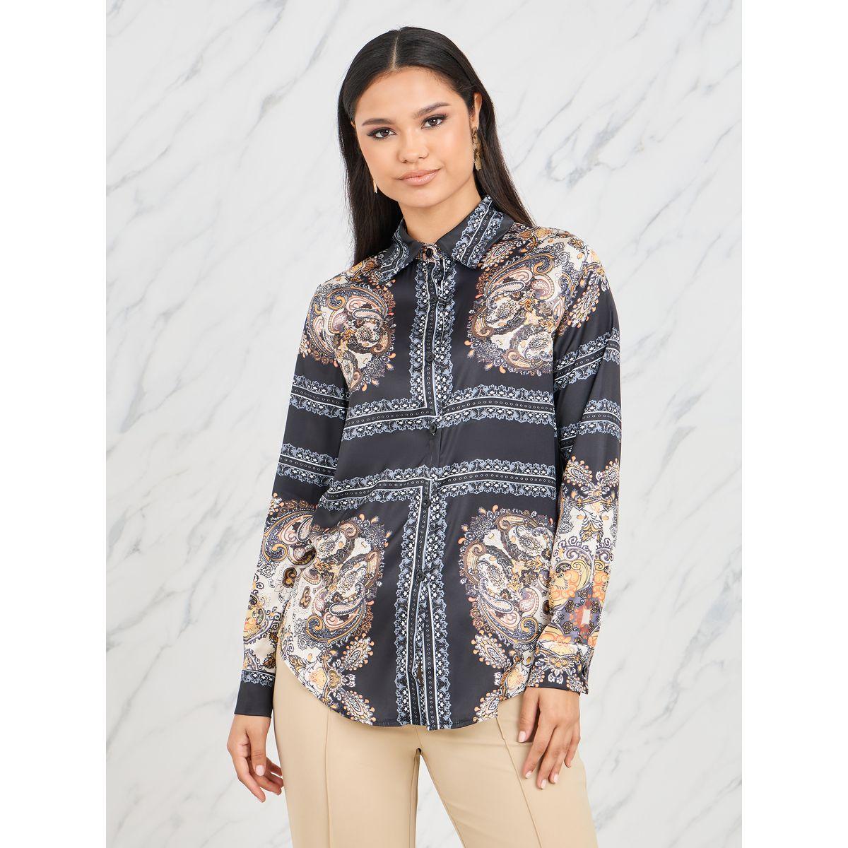 Styli Paisley Print Regular Fit Shirt-women-clothing-shirtsandblouses-shirts-image-2