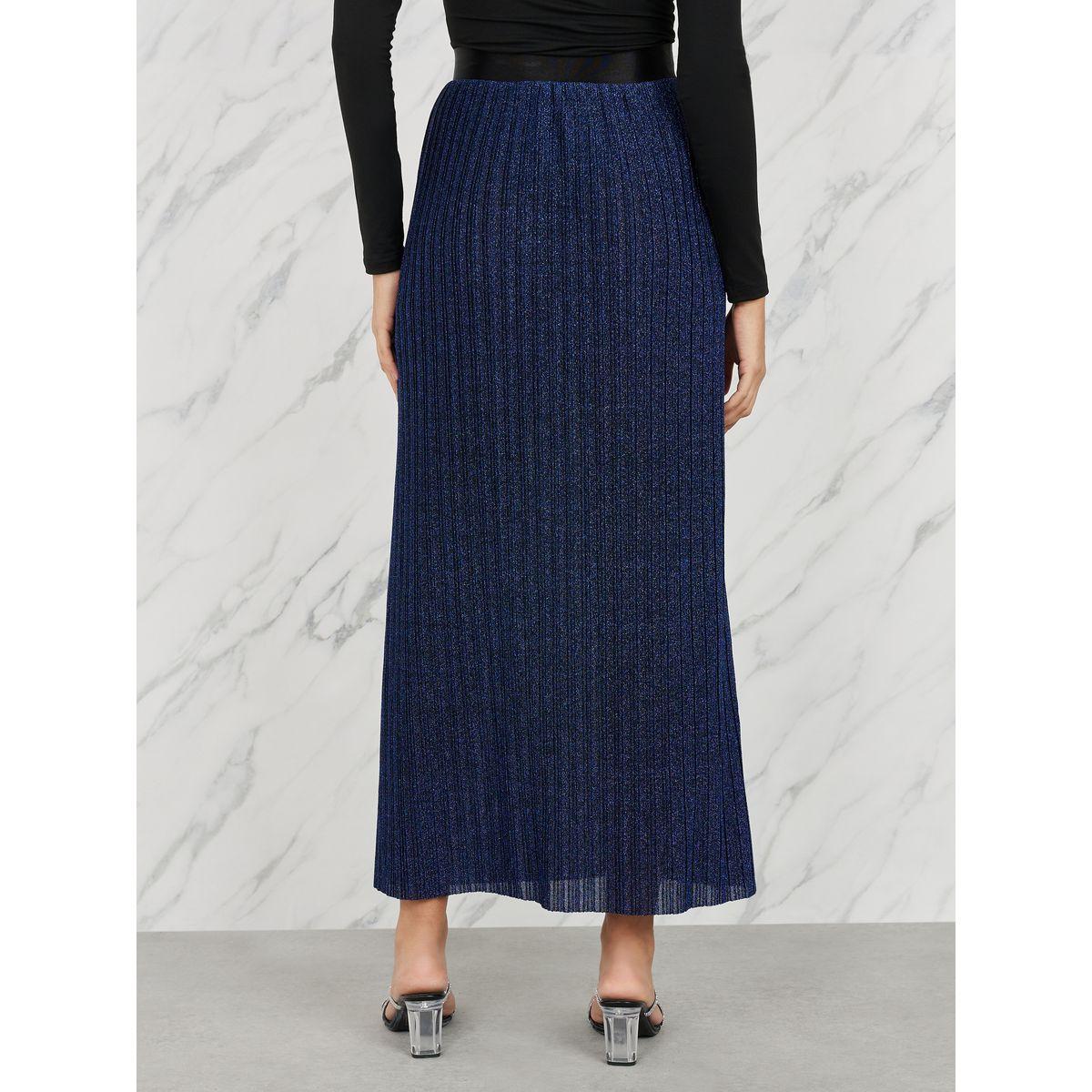 Styli Shimmer Plisse Maxi Skirt-women-clothing-bottoms-skirts-image-4