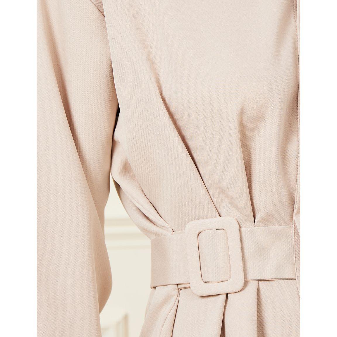 Styli Belt Detail Shirt with Button Placket-women-clothing-shirtsandblouses-shirts-image-3