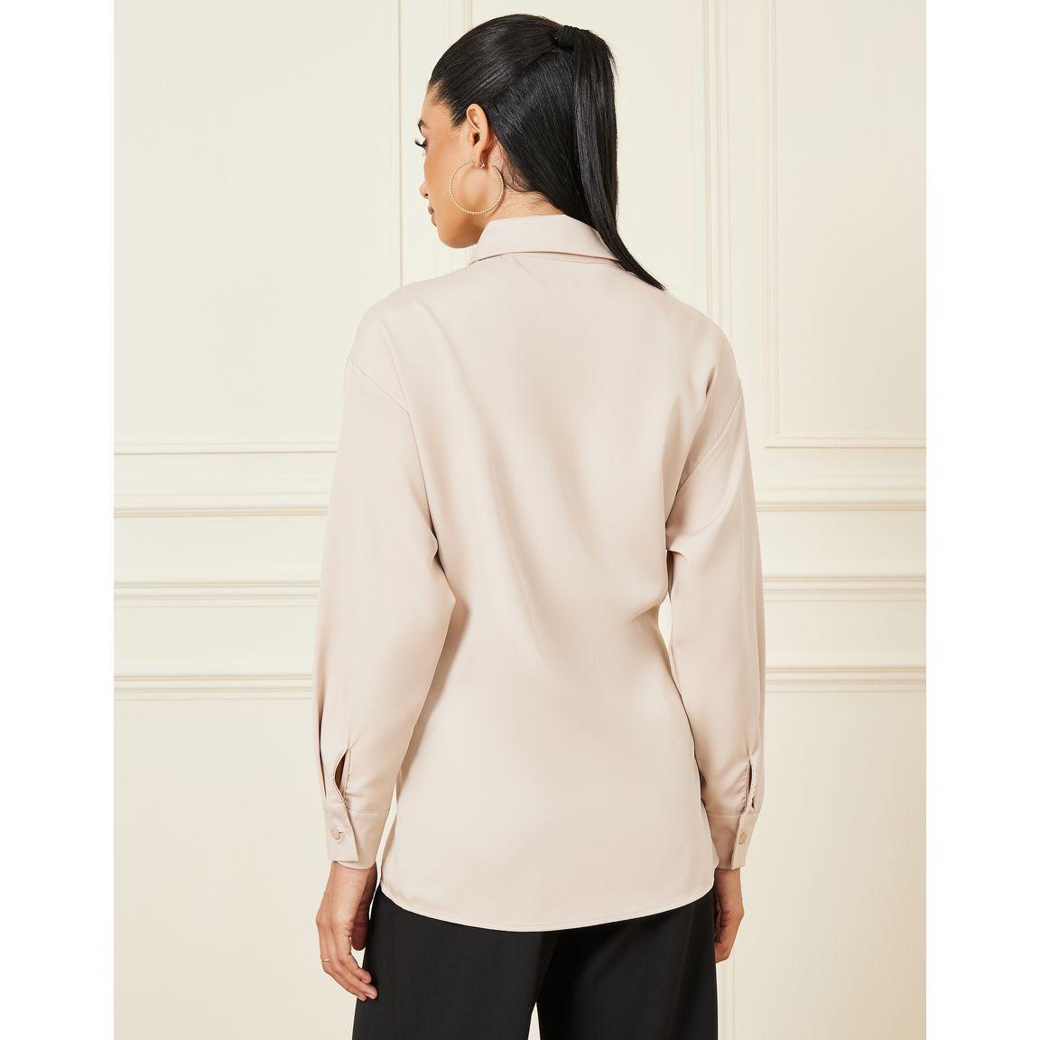 Styli Belt Detail Shirt with Button Placket-women-clothing-shirtsandblouses-shirts-image-4