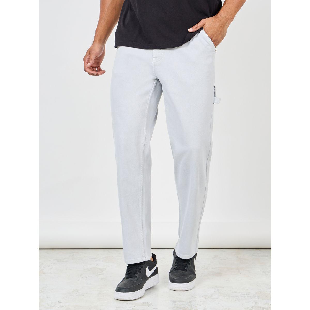 Styli Light Wash Carpenter Fit Jeans-men-clothing-bottoms-jeans-image-1