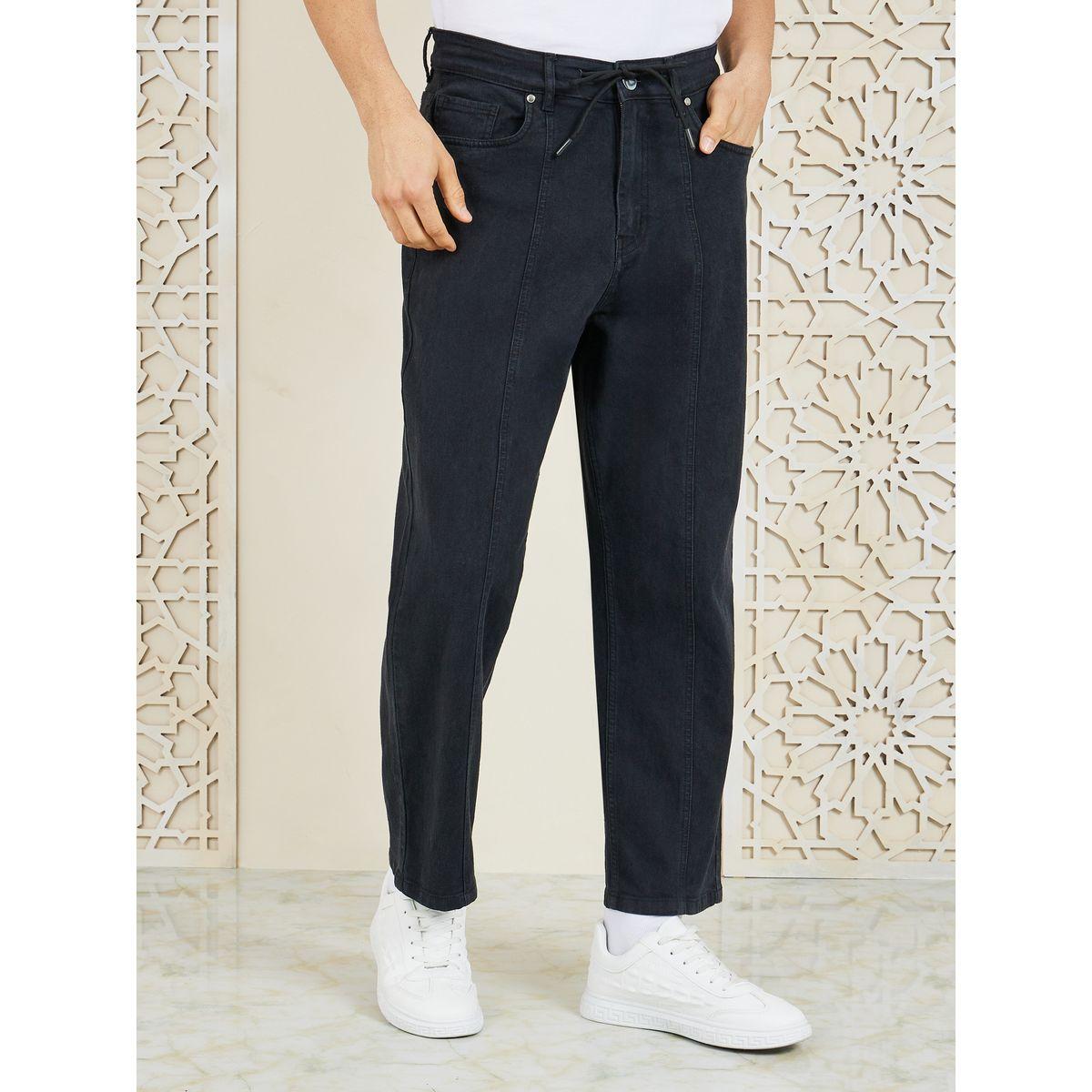 Styli Washed Paneled Detail Loose Fit Jeans-men-clothing-bottoms-jeans-image-1