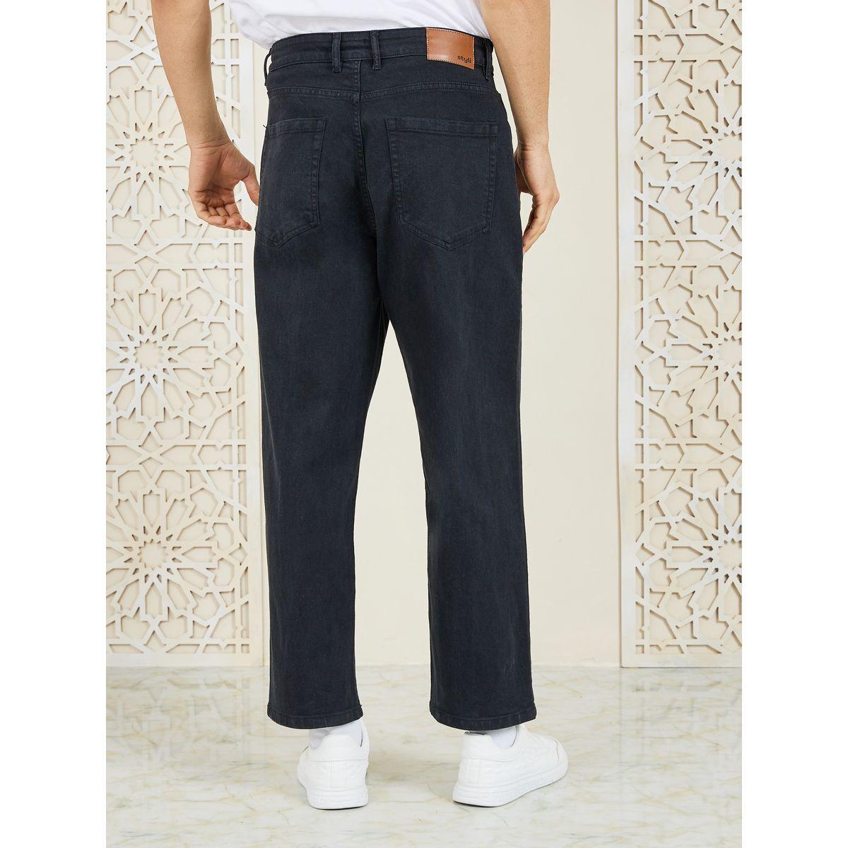Styli Washed Paneled Detail Loose Fit Jeans-men-clothing-bottoms-jeans-image-4