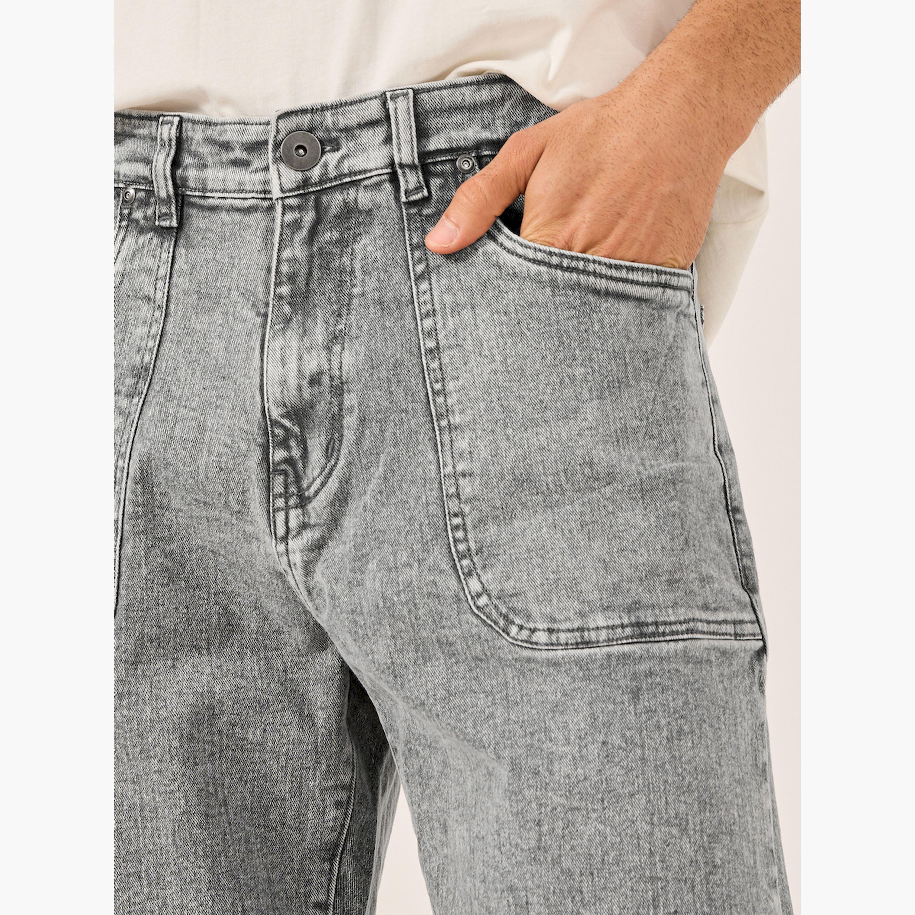 Styli Mid Rise Washed Balloon Fit Jeans-men-clothing-bottoms-jeans-image-3