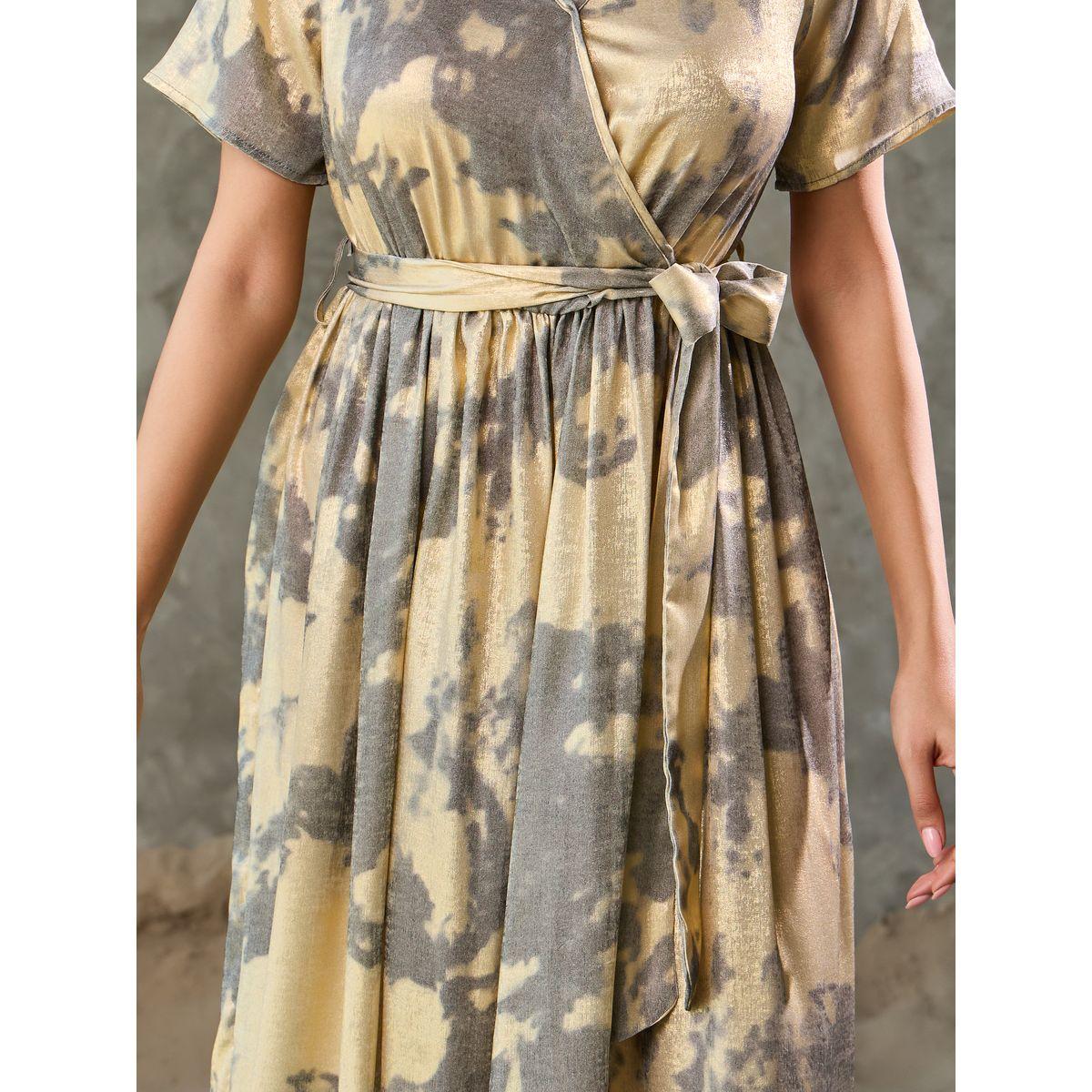 Styli Marble Print A-Line Wrap Maxi Dress-women-clothing-dresses-image-3