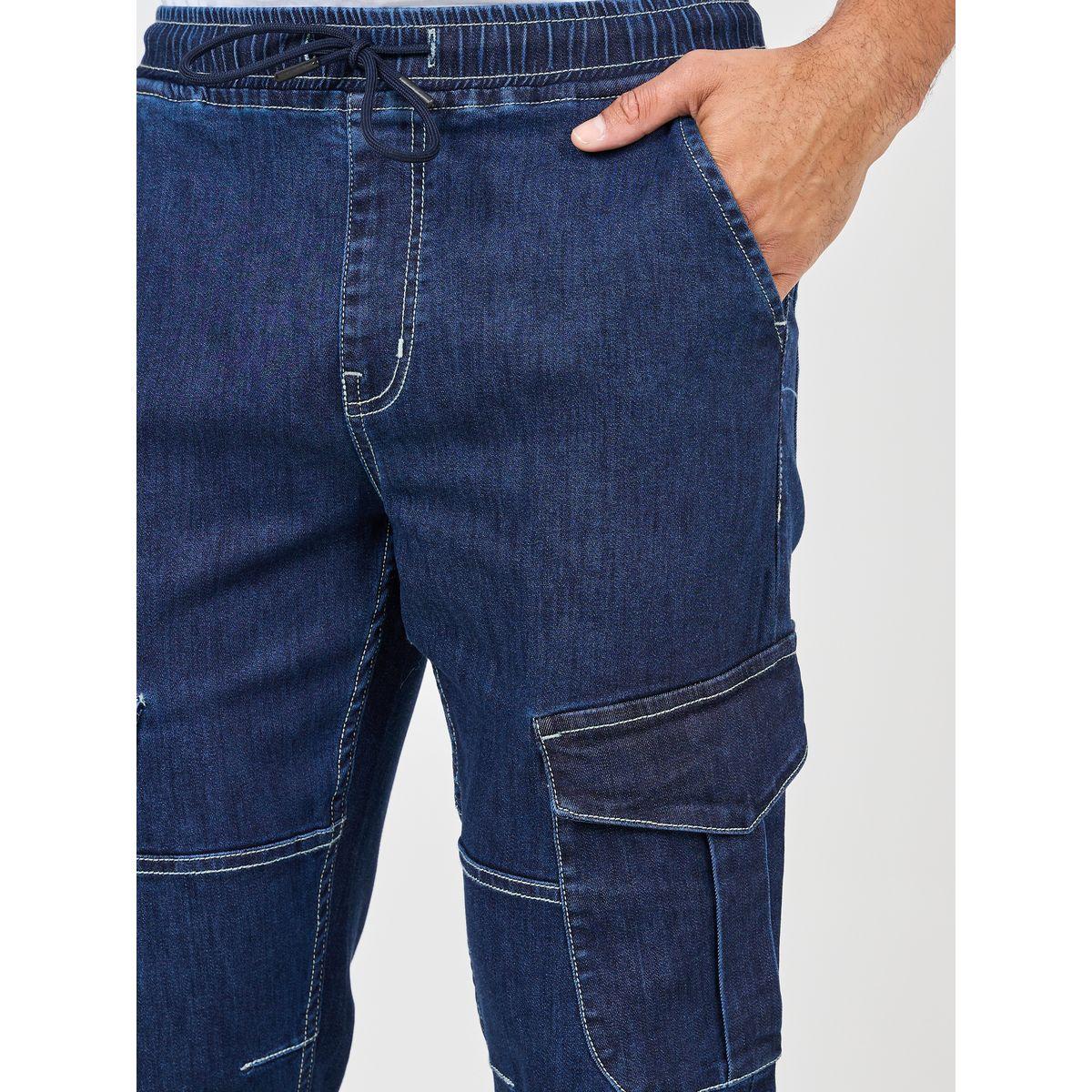 Styli Premium Stretch Mid Rise Cargo Cuffed Hem Jeans-men-clothing-bottoms-jeans-image-3
