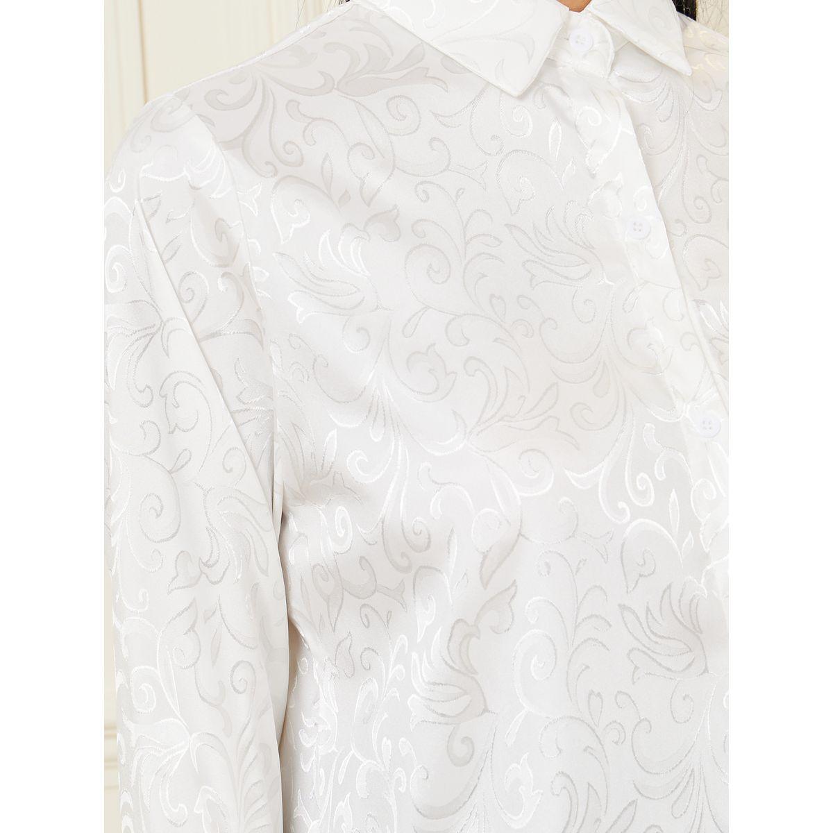 Styli Jacquard Shirt with Long Sleeves-women-clothing-shirtsandblouses-shirts-image-4