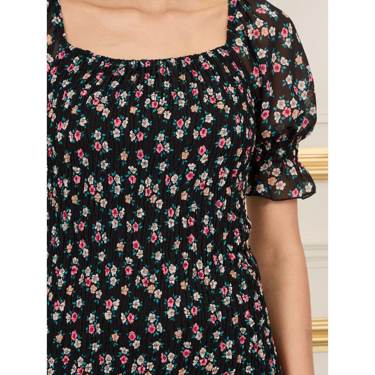 فستان ميدي مطبع بطبعات صغيرة-women-clothing-dresses-image-3