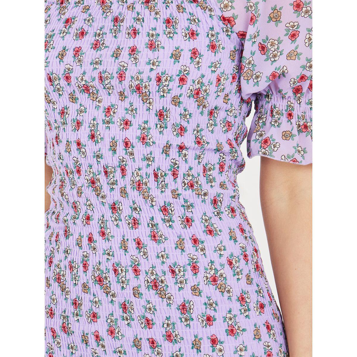 فستان ميدي مطبع بطبعات صغيرة-women-clothing-dresses-image-3