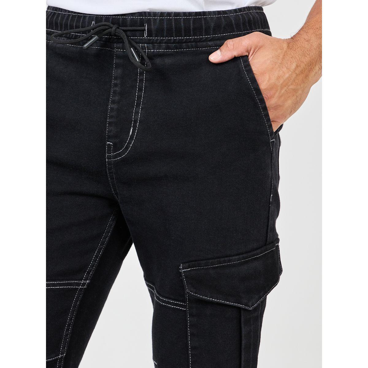 جينز كارجو بقصة سليم فت مع درزات-men-clothing-bottoms-jeans-image-3