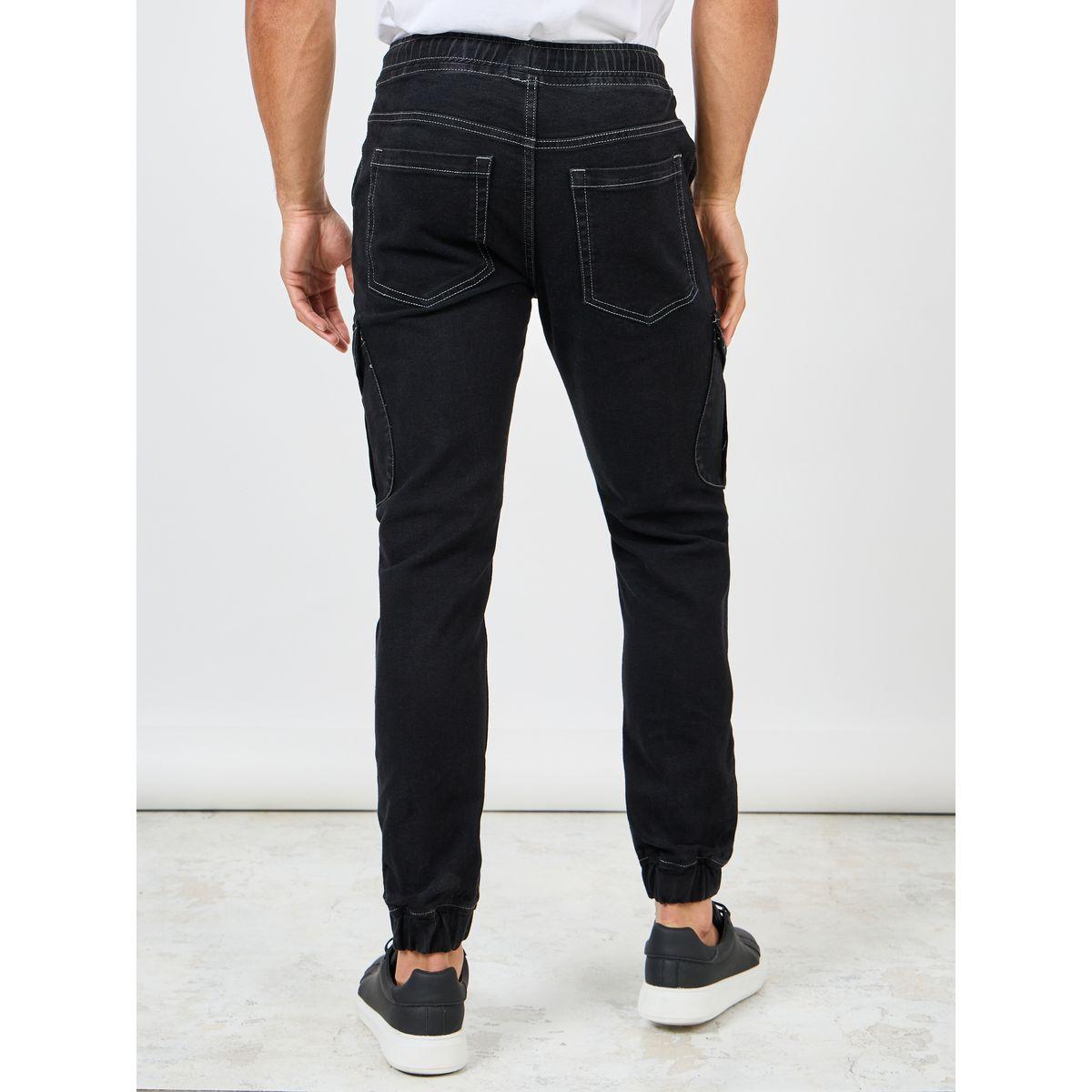 جينز كارجو بقصة سليم فت مع درزات-men-clothing-bottoms-jeans-image-4