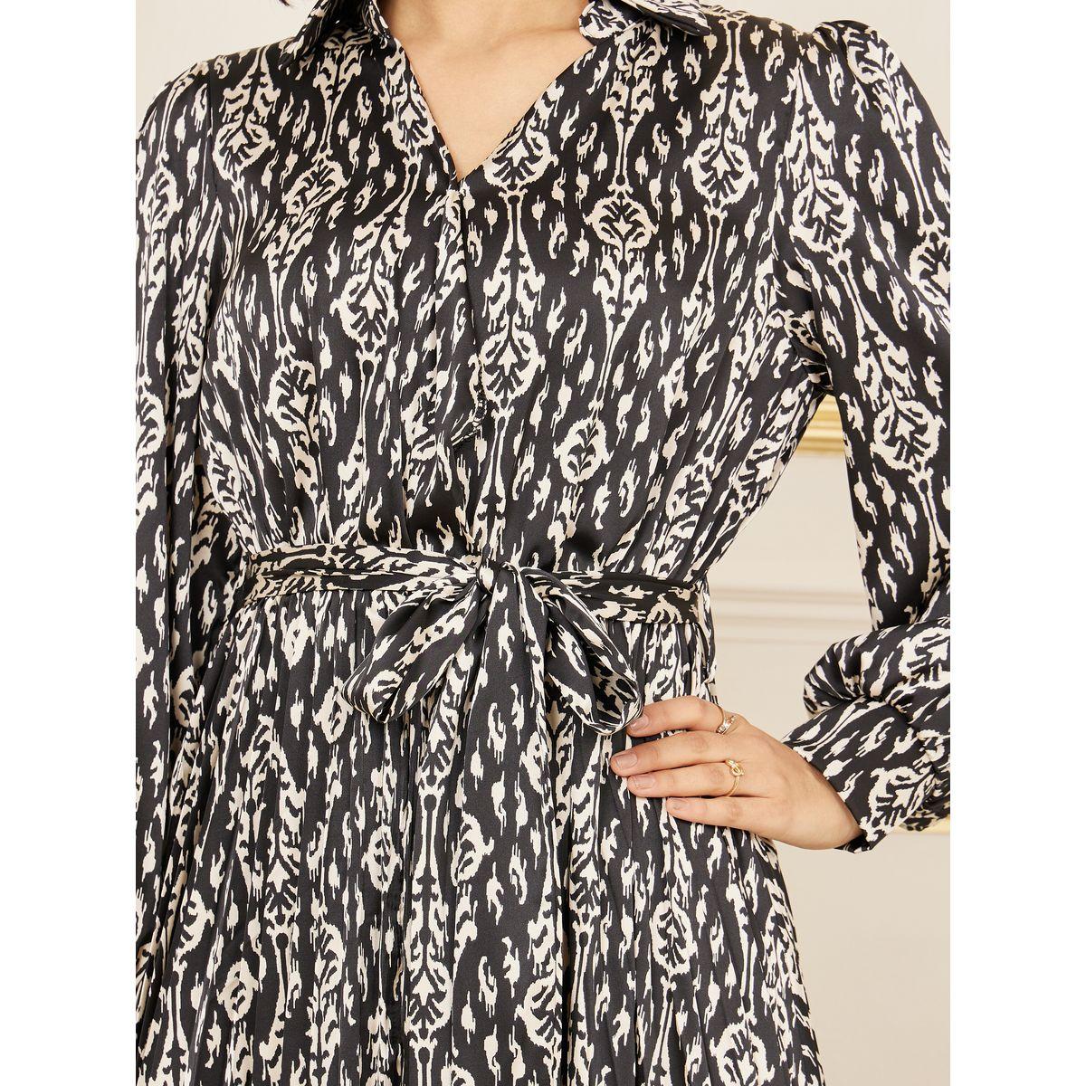 فستان ساتان طويل بطبعة بوهيمية-women-clothing-dresses-image-4