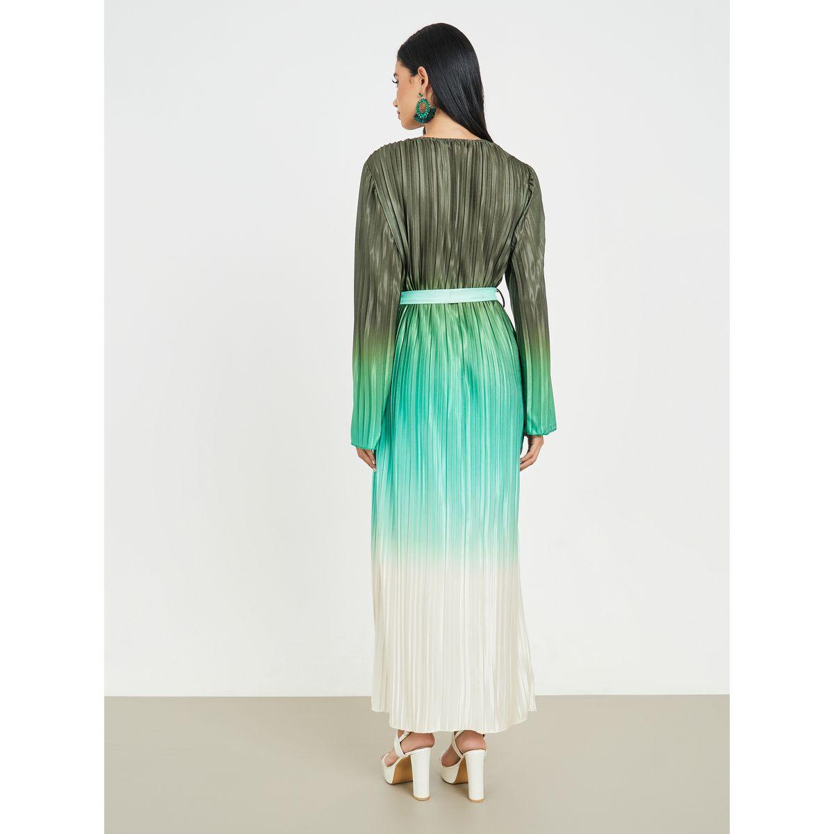 Styli Accordion Pleated Ombre Print Shift Maxi Dress-women-clothing-dresses-image-4