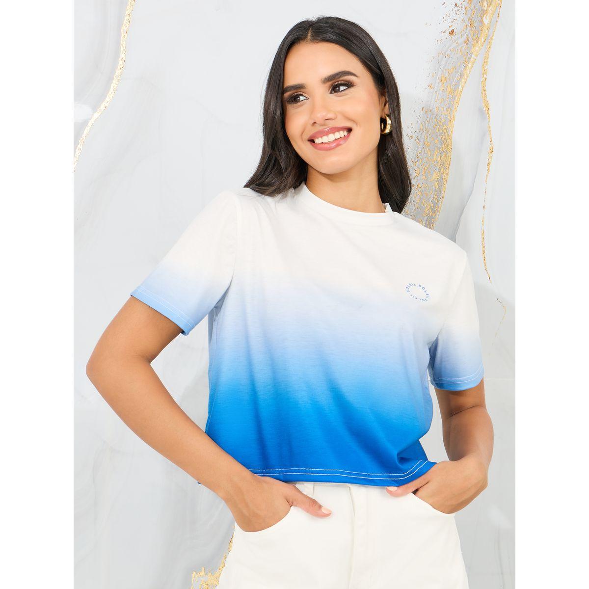 Styli Ombre Print High Neck Boxy T-Shirt-women-clothing-tshirts-image-1