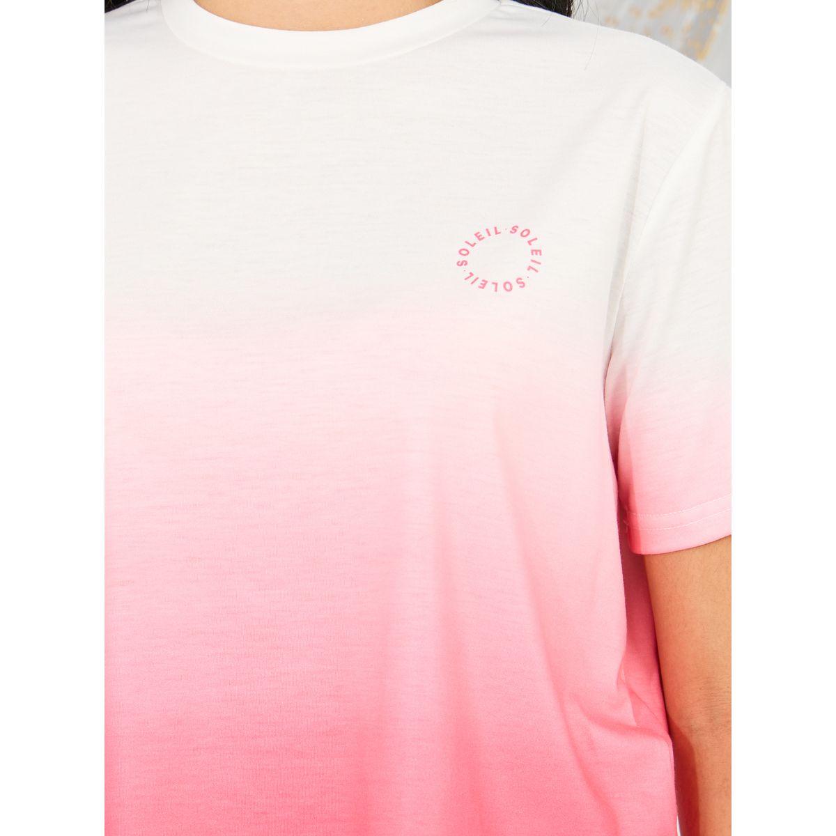 Styli Ombre Print High Neck Boxy T-Shirt-women-clothing-tshirts-image-3