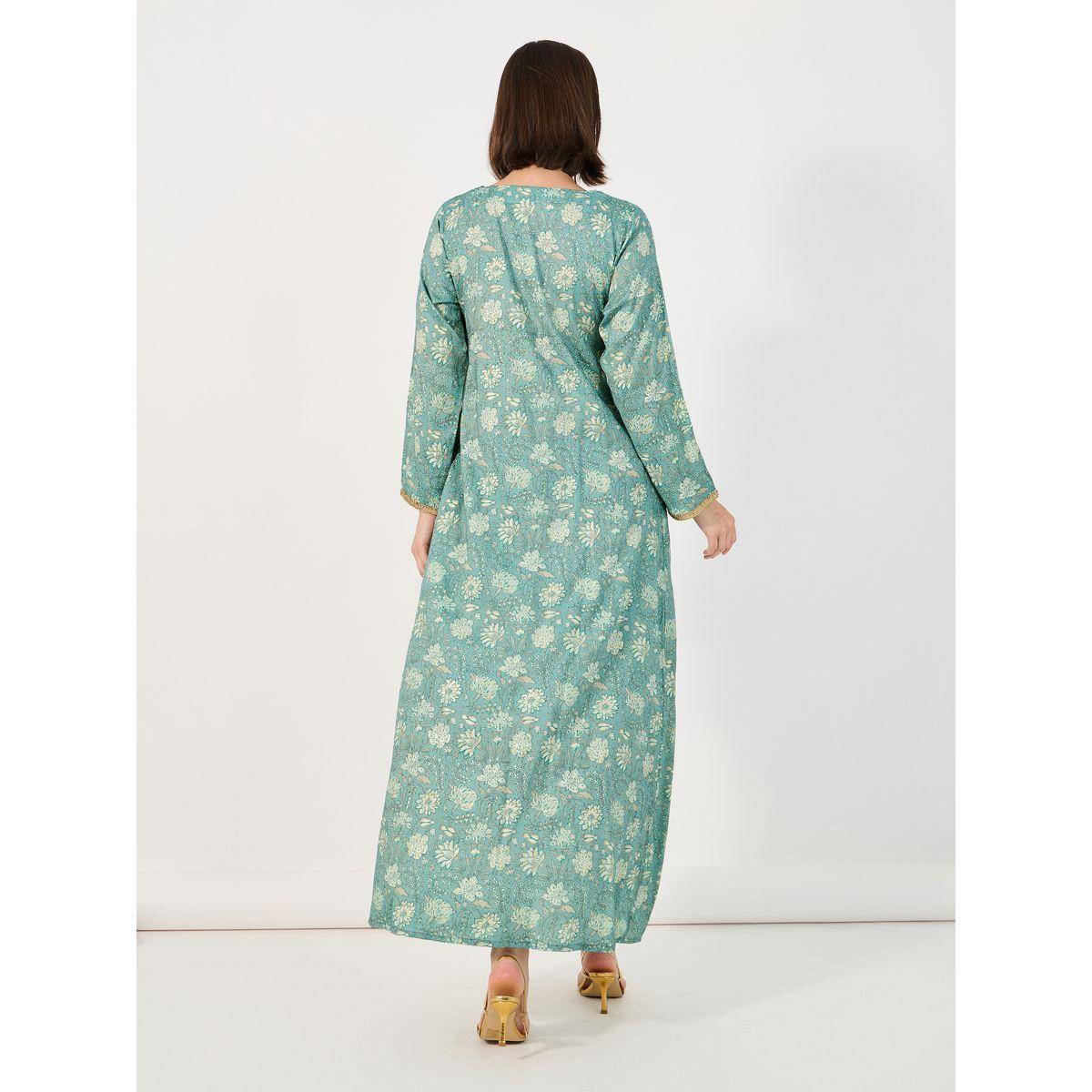 جلابية مطبعة بالكامل مع تداخلات مُطرّزة-women-arabicclothing-jalabiyas-image-6