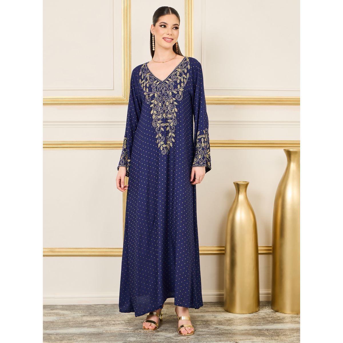 Styli Hand Embroidered Jalabiya-women-arabicclothing-jalabiyas-image-1