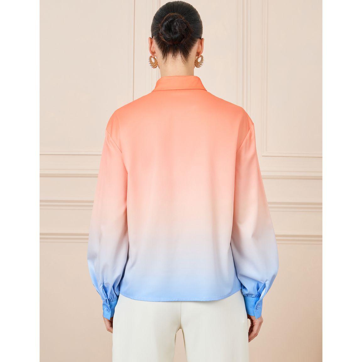 Styli Ombre Button Down Long Sleeve Shirt-women-clothing-shirtsandblouses-shirts-image-4