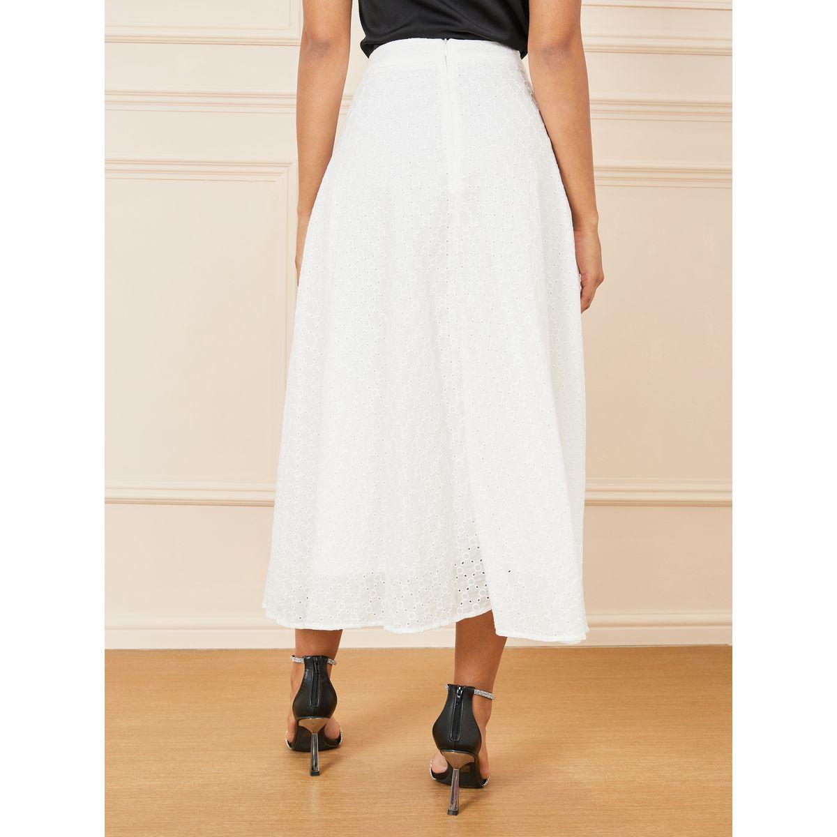 Styli Schiffli High Rise A-Line Maxi Skirt-women-clothing-bottoms-skirts-image-4