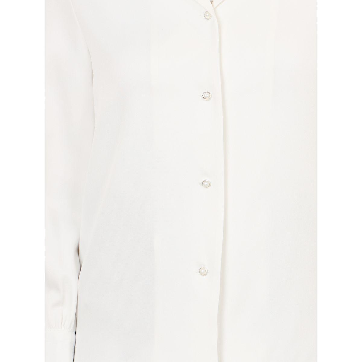 Styli Button Detail Notch Lapel Neck Blouse-women-clothing-shirtsandblouses-blouses-image-4