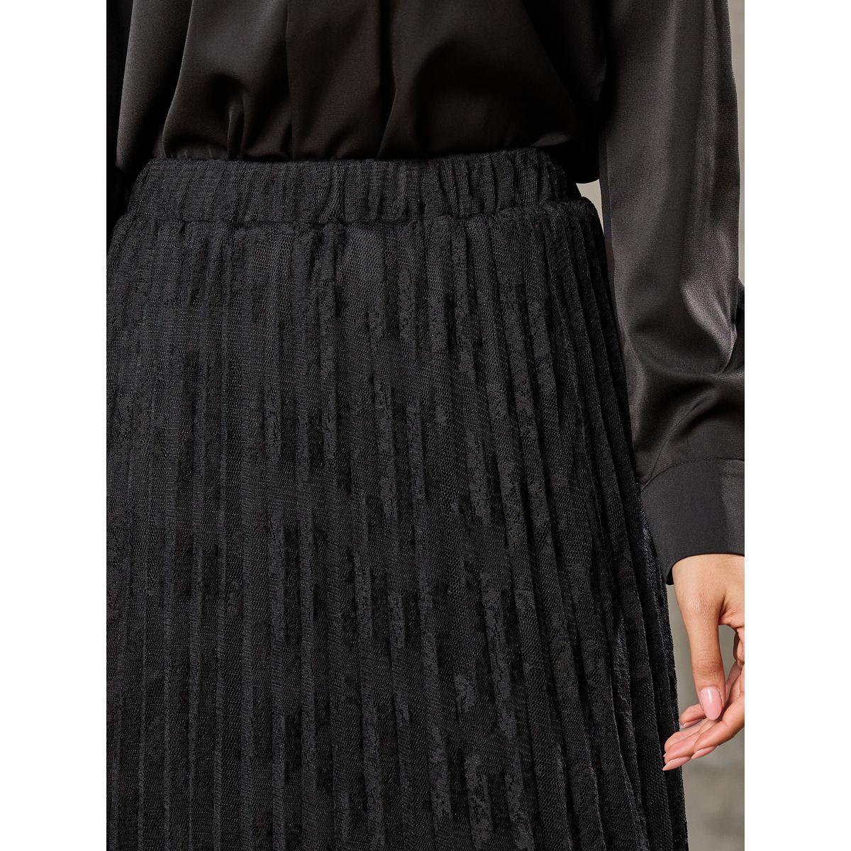 Styli All Over Lace Mesh A-Line Maxi Skirt-women-clothing-bottoms-skirts-image-3